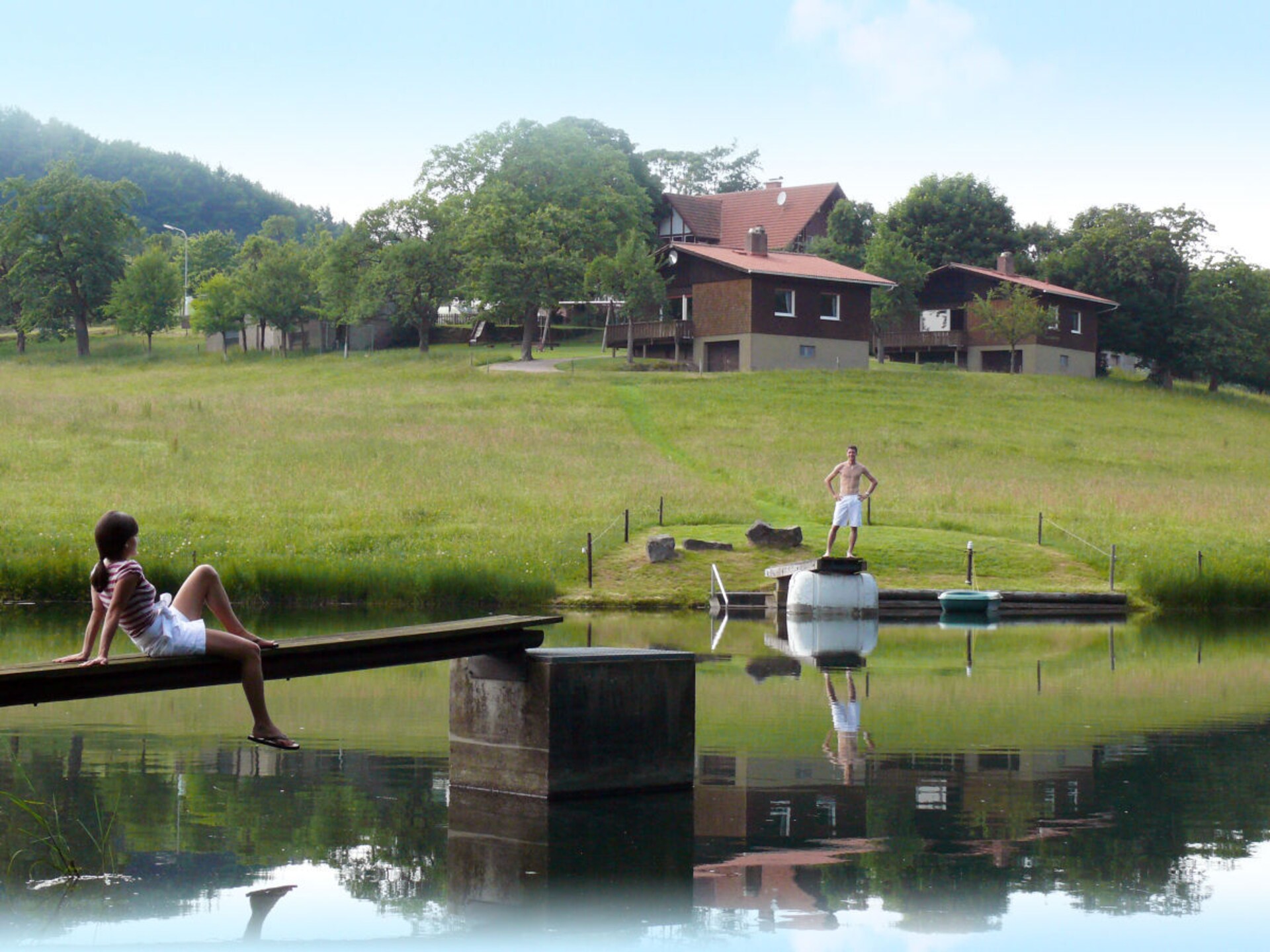 Vakantiehuis bij eigen recreatiemeer in het Odenwald - foto 18