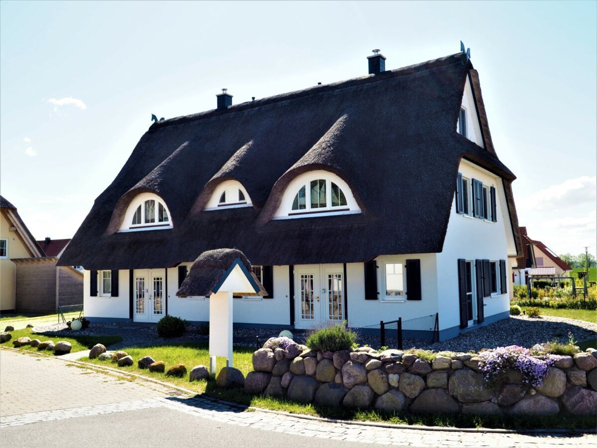 Exclusief rieten vakantiehuis met sauna en open haard nabij Rerik - foto 2
