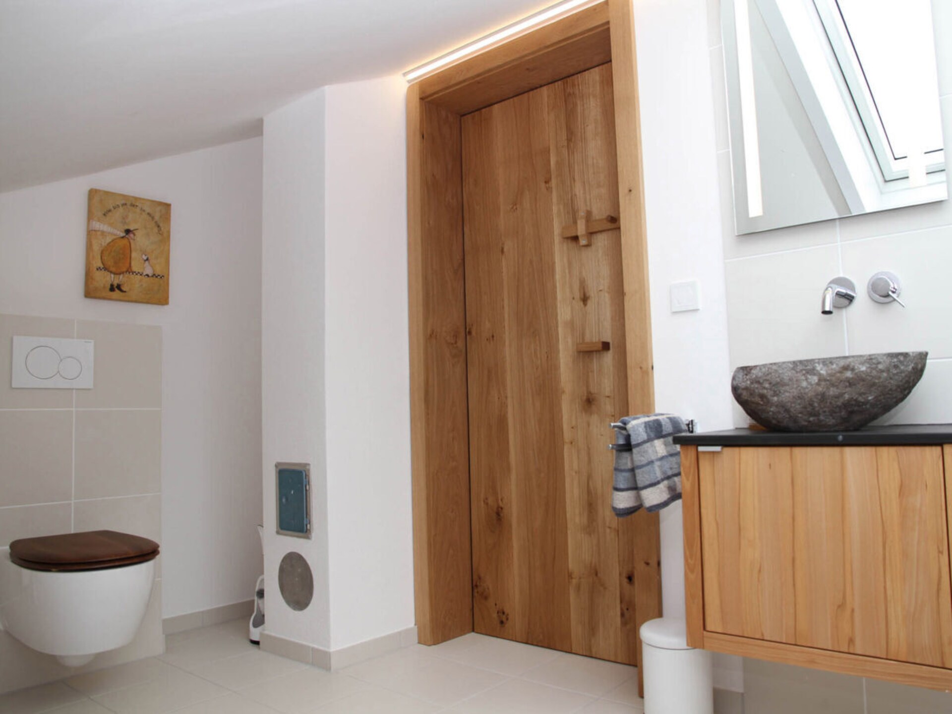 Stijlvolle 4-sterren zoldersuite nabij het meer en de bergen in Grassau - foto 6