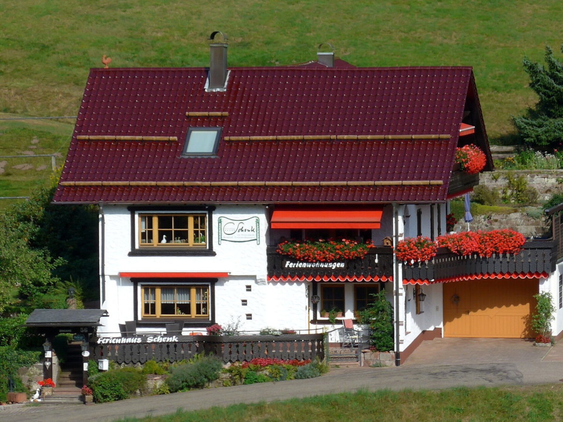 Zonnig vakantiehuis direct aan het bos in Baiersbronn-Mitteltal - foto 6