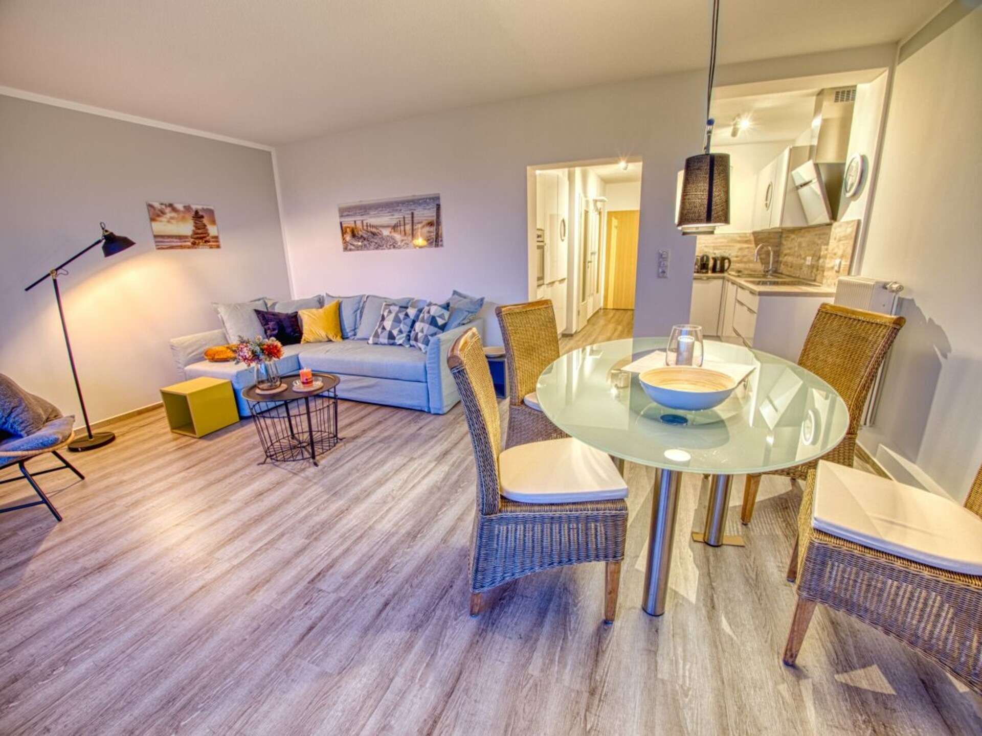 Modern appartement met zeezicht en balkon op het zuiden nabij strand - foto 4