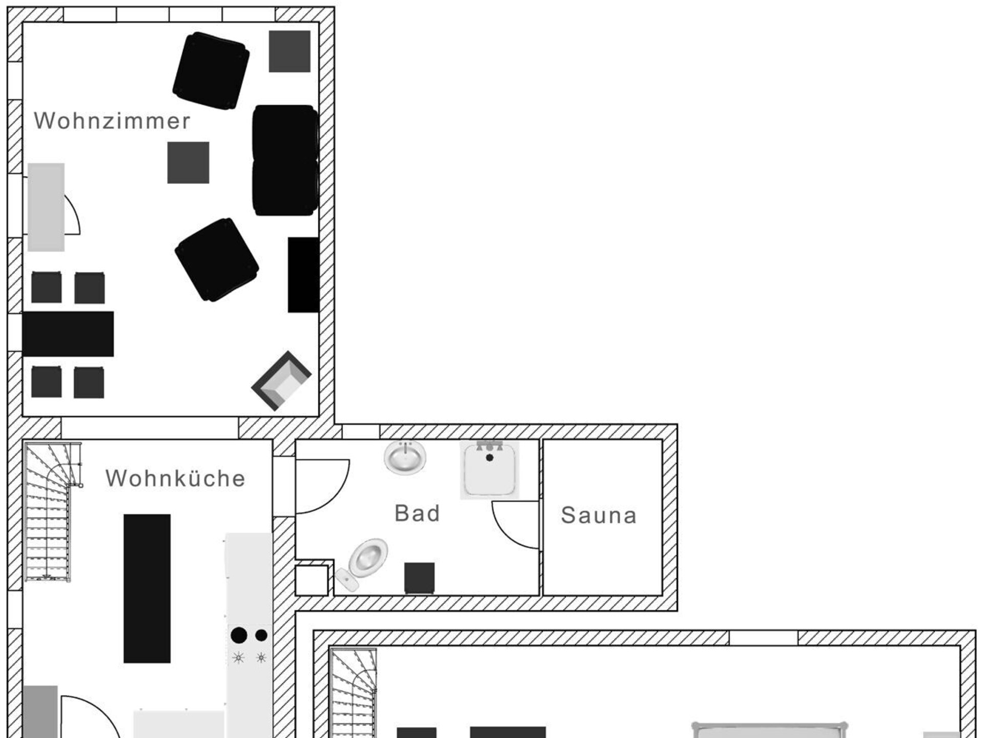 Romantisch vakantiehuis met sauna & open haard in Karstädt - foto 12