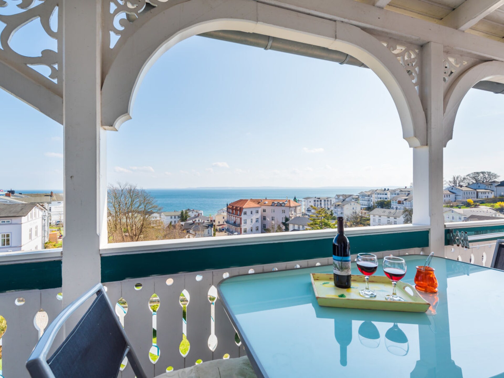 Villa Bella Vista: Panoramisch zeezicht appartement in Sassnitz - foto 17