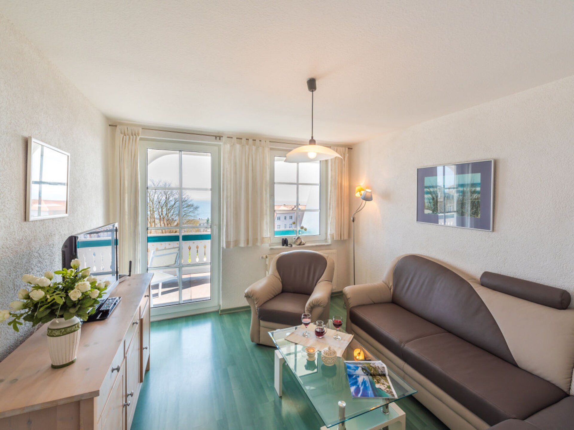 Villa Bella Vista: Panoramisch zeezicht appartement in Sassnitz - foto 2