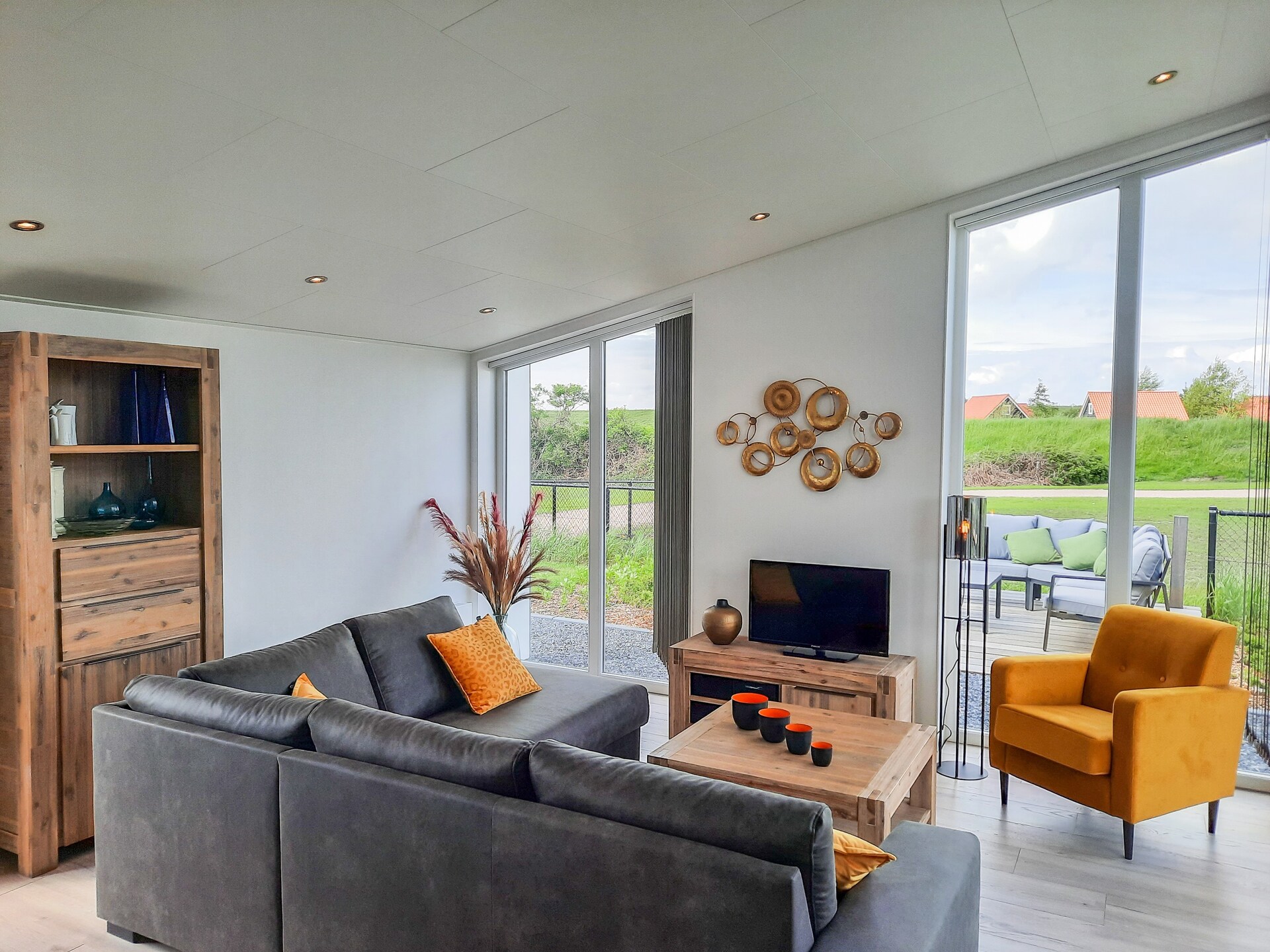 Modern vakantiehuis aan de Oosterschelde in rustig park - foto 9