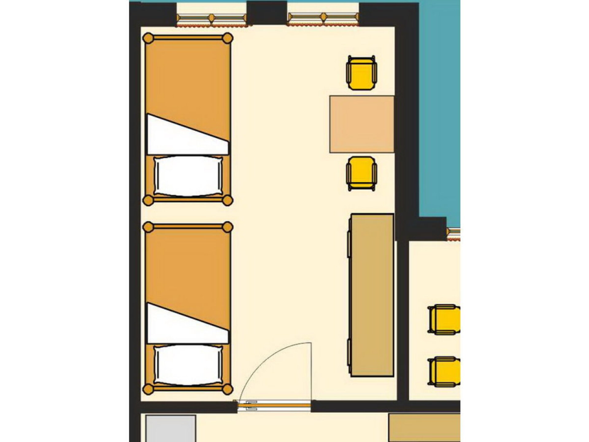 Stijlvol gerenoveerd appartement met terras en balkon nabij het stadspark - foto 23