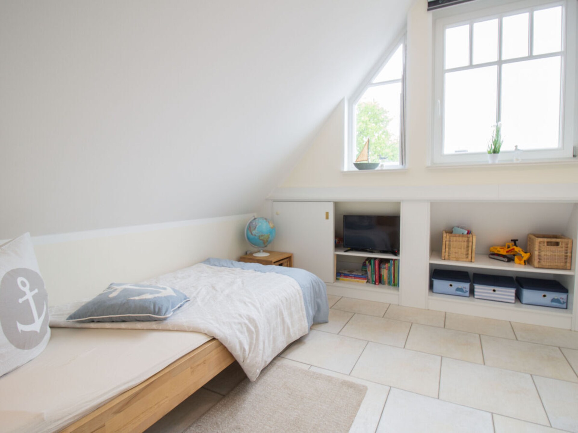 Licht appartement op 110 meter van strand in Zingst met balkon & open haard - foto 20