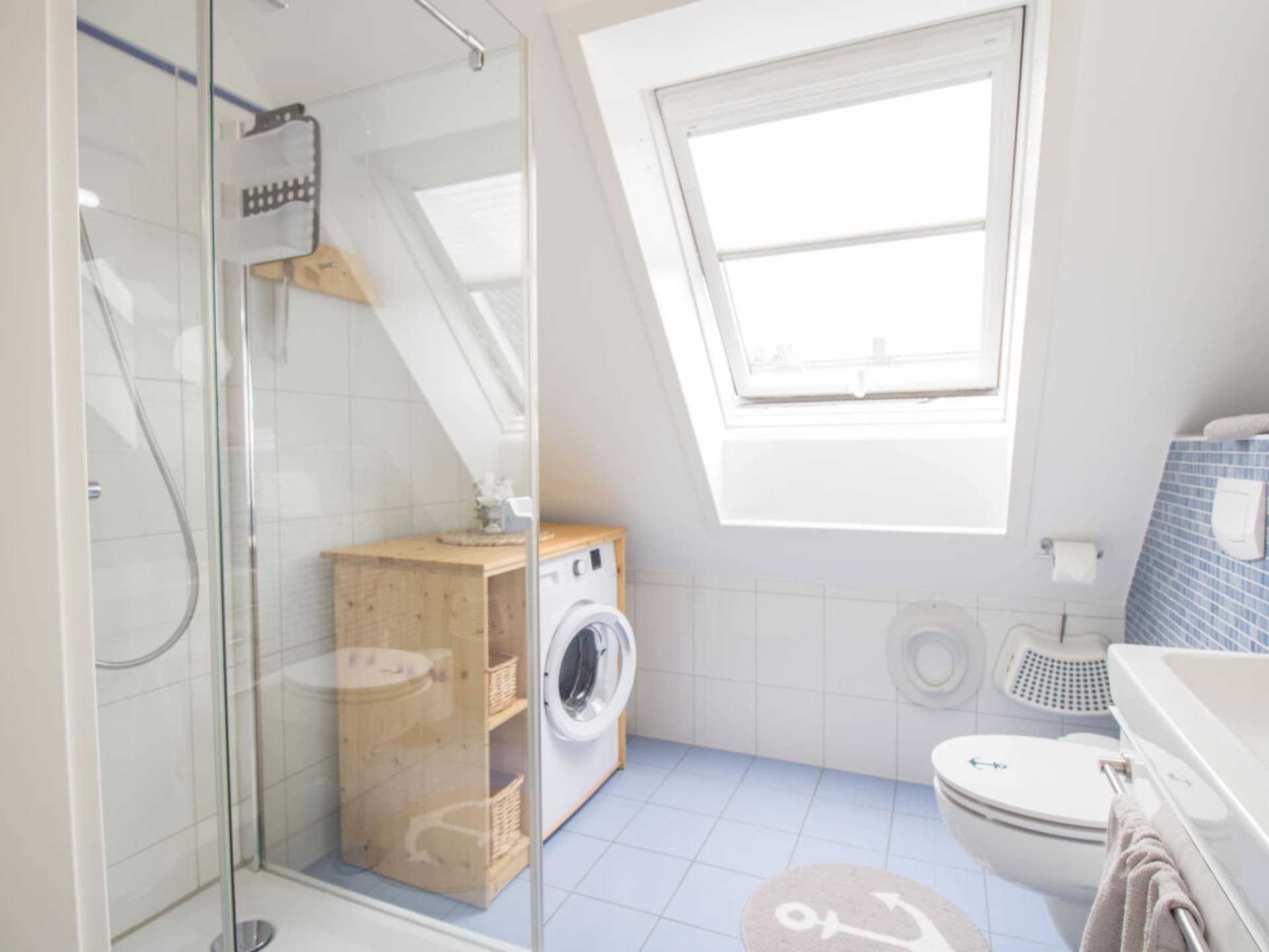 Licht appartement op 110 meter van strand in Zingst met balkon & open haard - foto 21