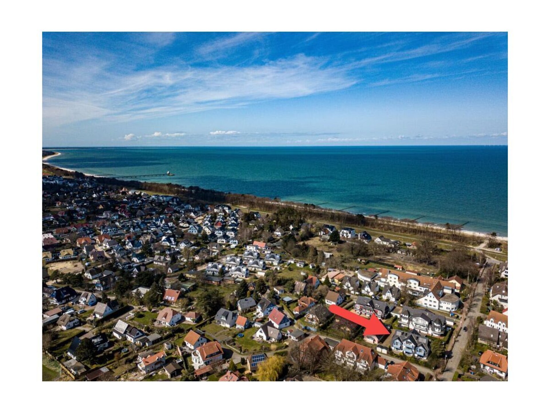 Licht appartement op 110 meter van strand in Zingst met balkon & open haard - foto 26