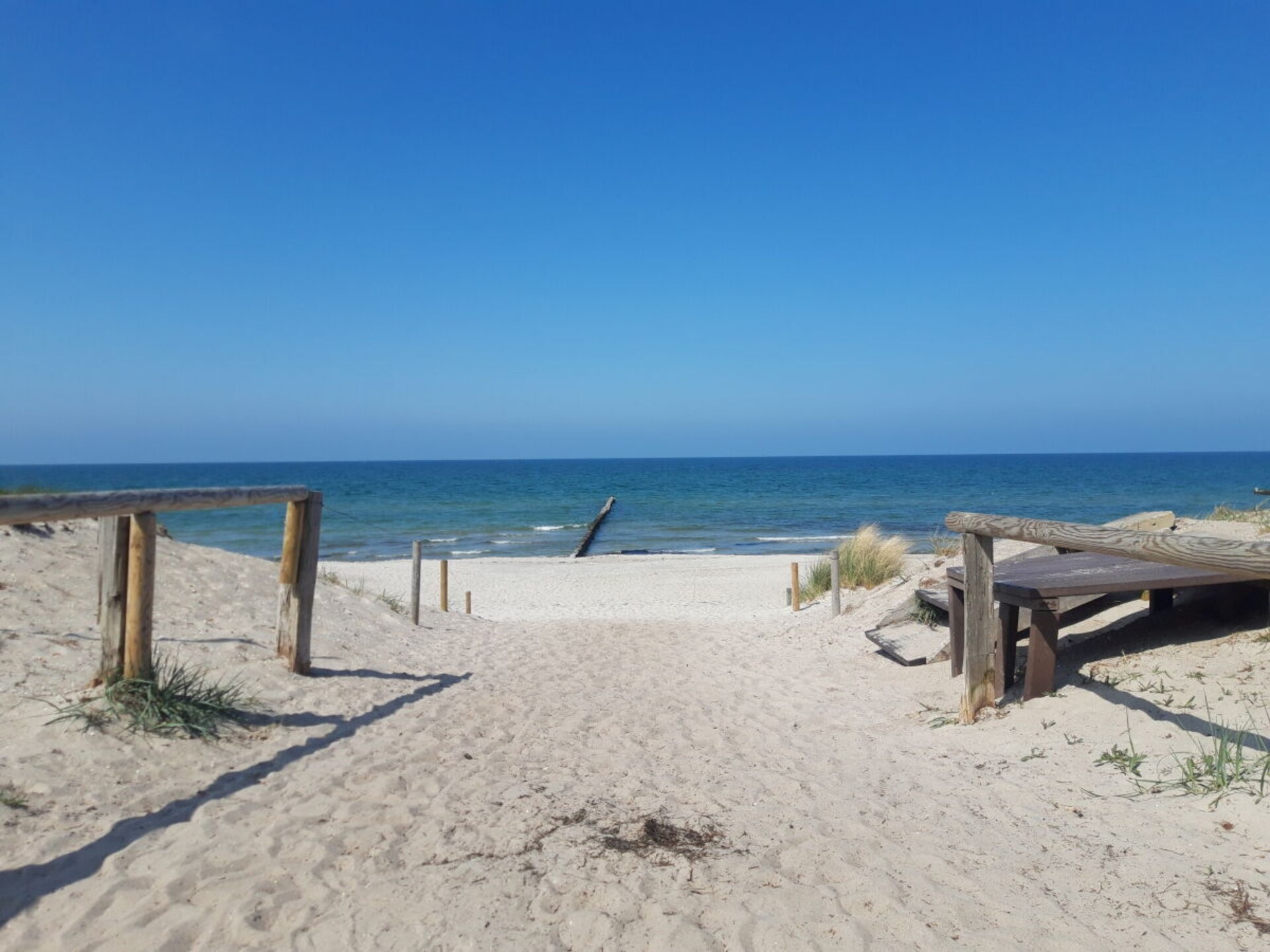 Licht appartement op 110 meter van strand in Zingst met balkon & open haard - foto 44