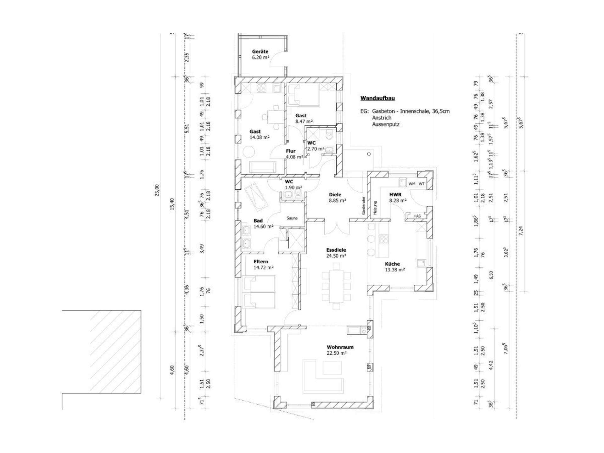 Nieuw vakantiehuis op 2800 m² grond bij Wichmannsdorf, 5 personen - foto 41