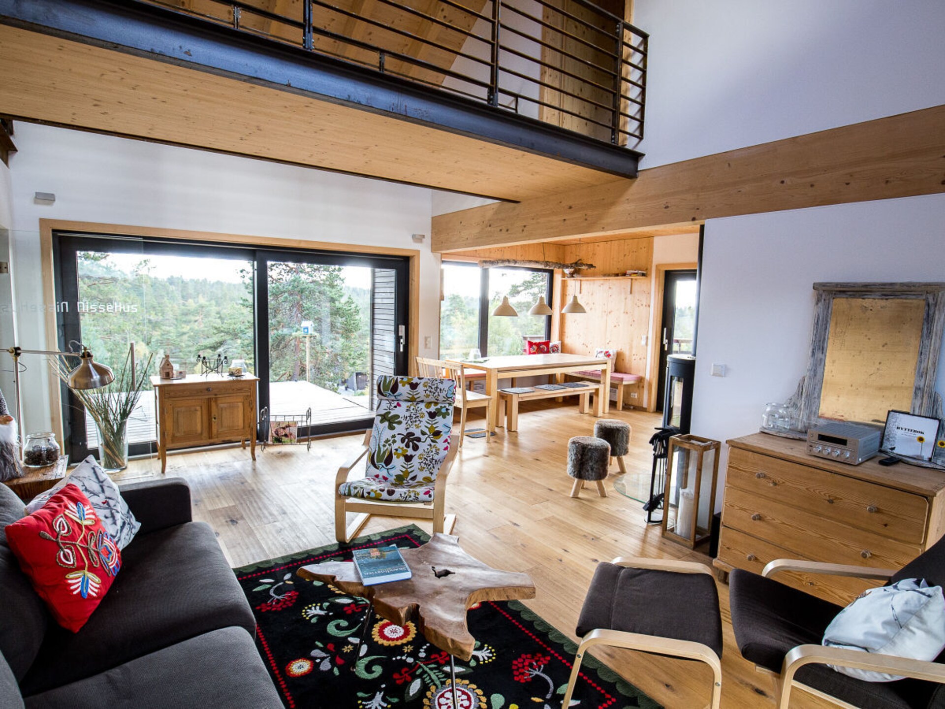 Modern vakantiechalet met sauna en kano aan zwemmeer in Zuid-Noorwegen - foto 7
