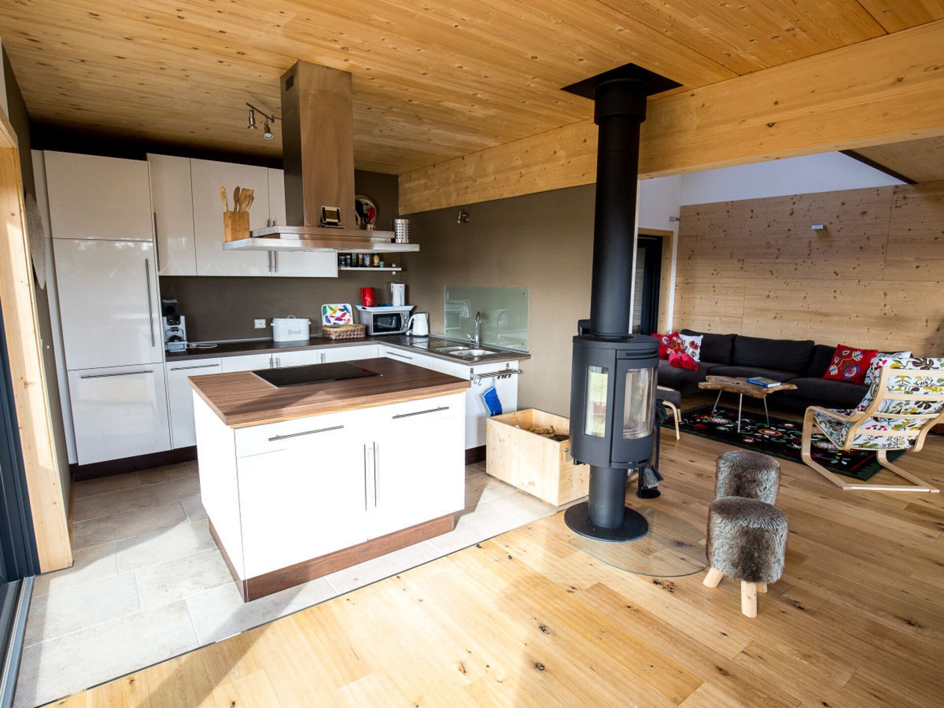 Modern vakantiechalet met sauna en kano aan zwemmeer in Zuid-Noorwegen - foto 9
