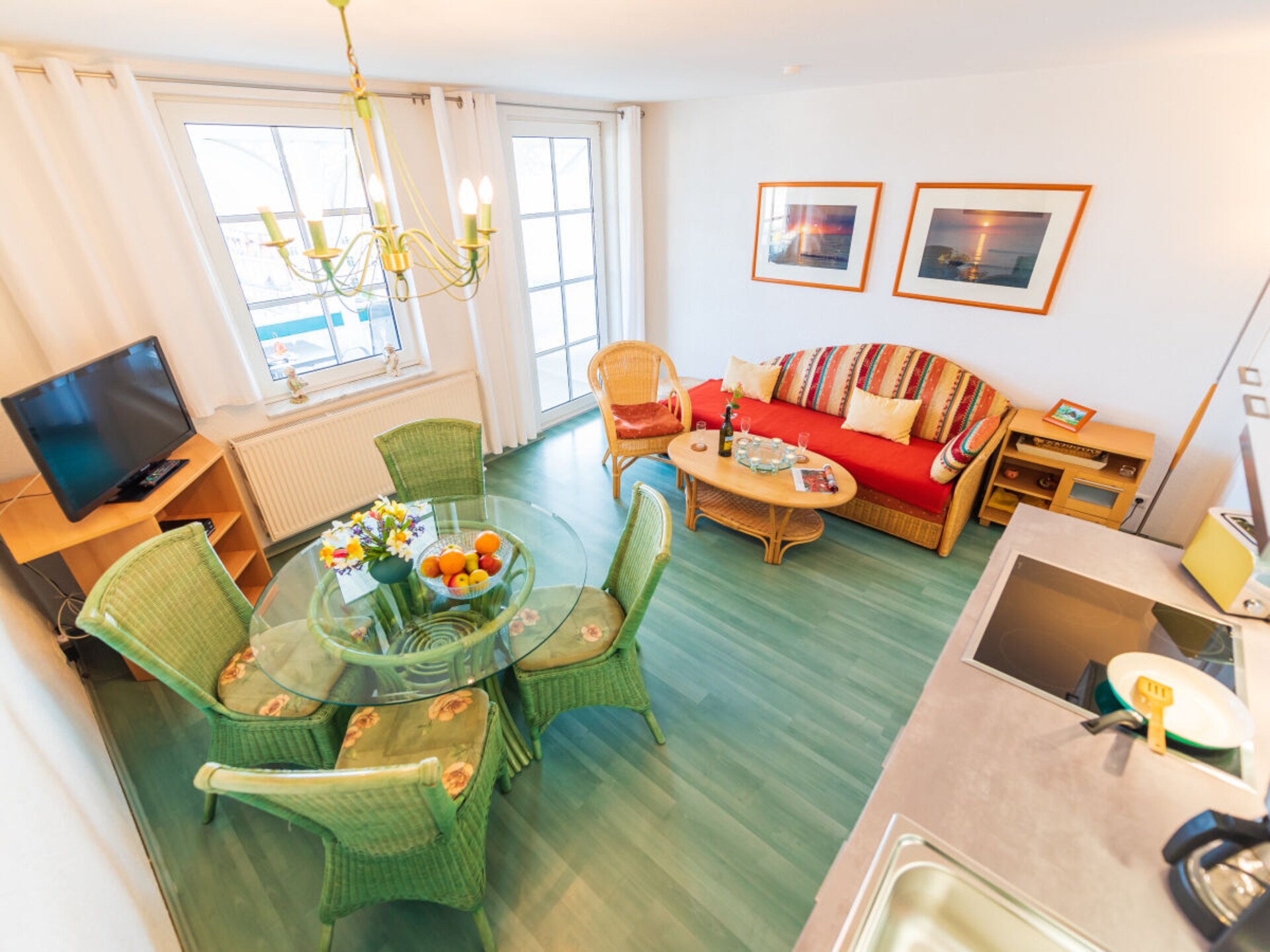 Licht appartement in historische villa nabij het strand van Sassnitz - foto 2