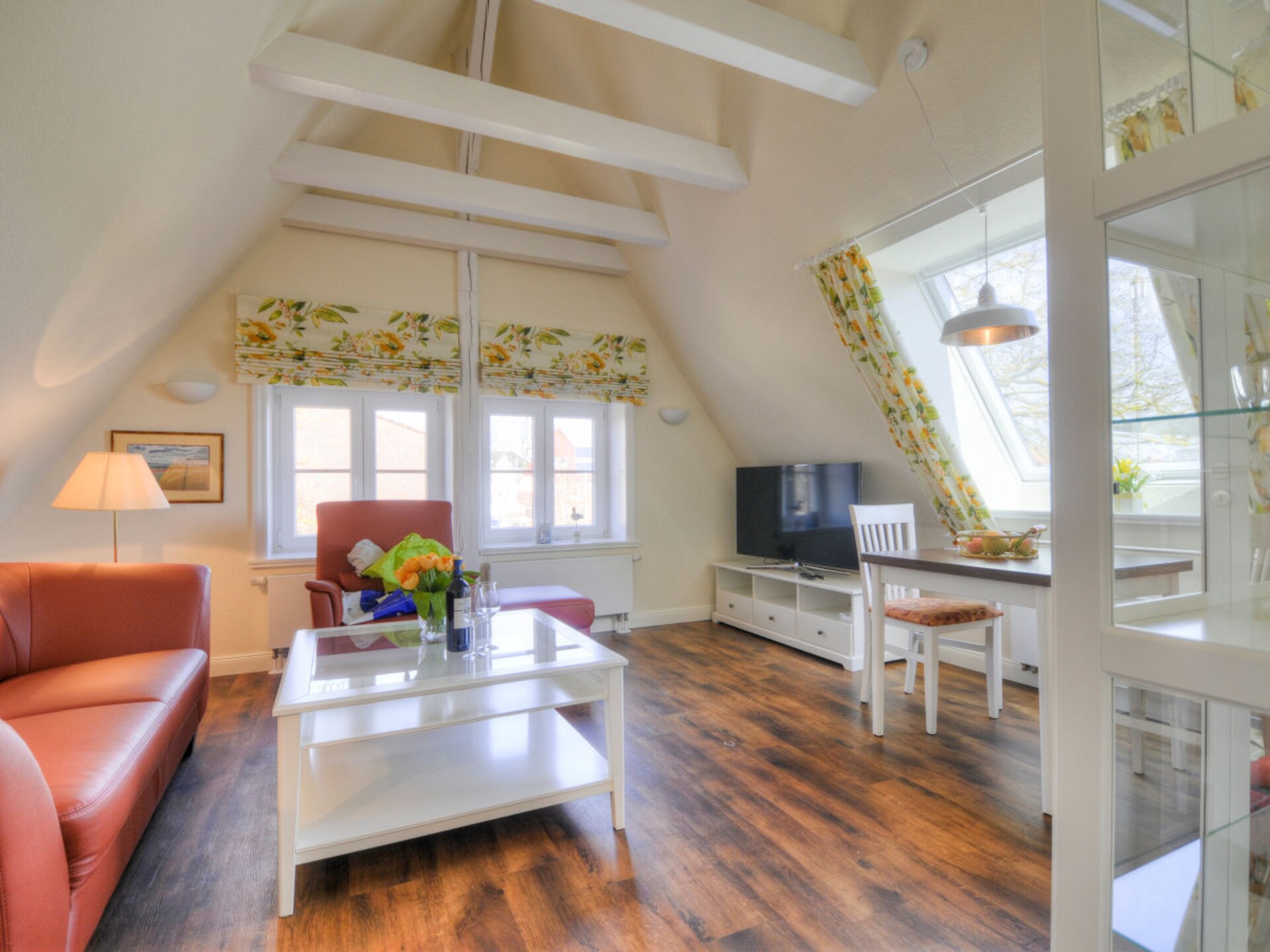 Knus zolderappartement met uitzicht op het historische Burg op Fehmarn - foto 3