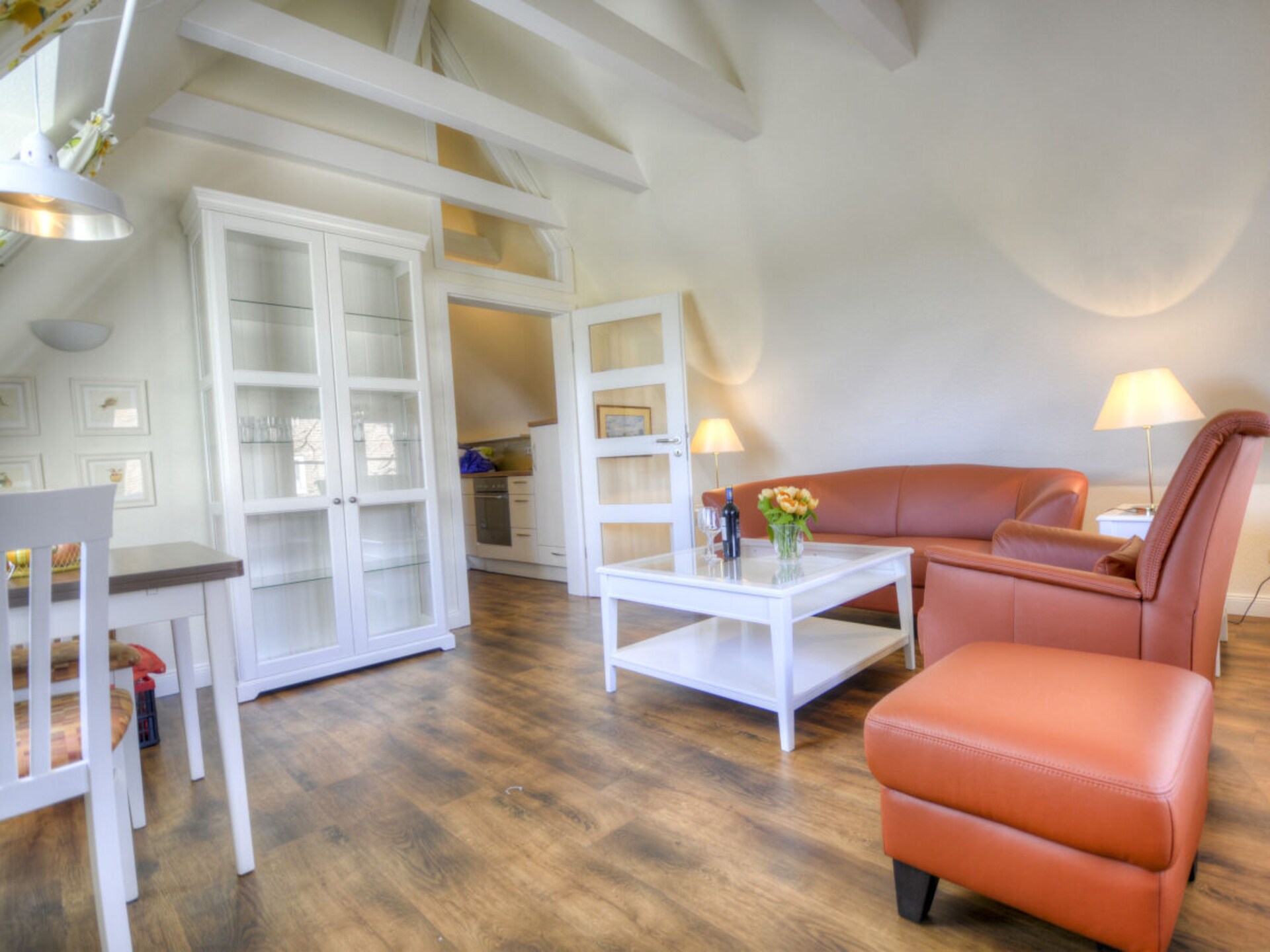 Knus zolderappartement met uitzicht op het historische Burg op Fehmarn - foto 5