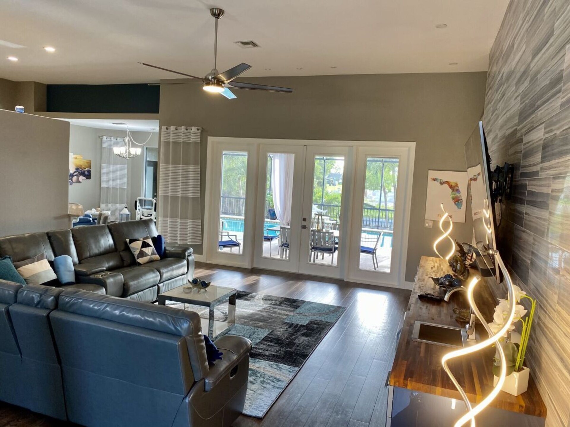Zonovergoten villa aan zoutwaterkanaal in Cape Coral voor 8 personen - foto 11
