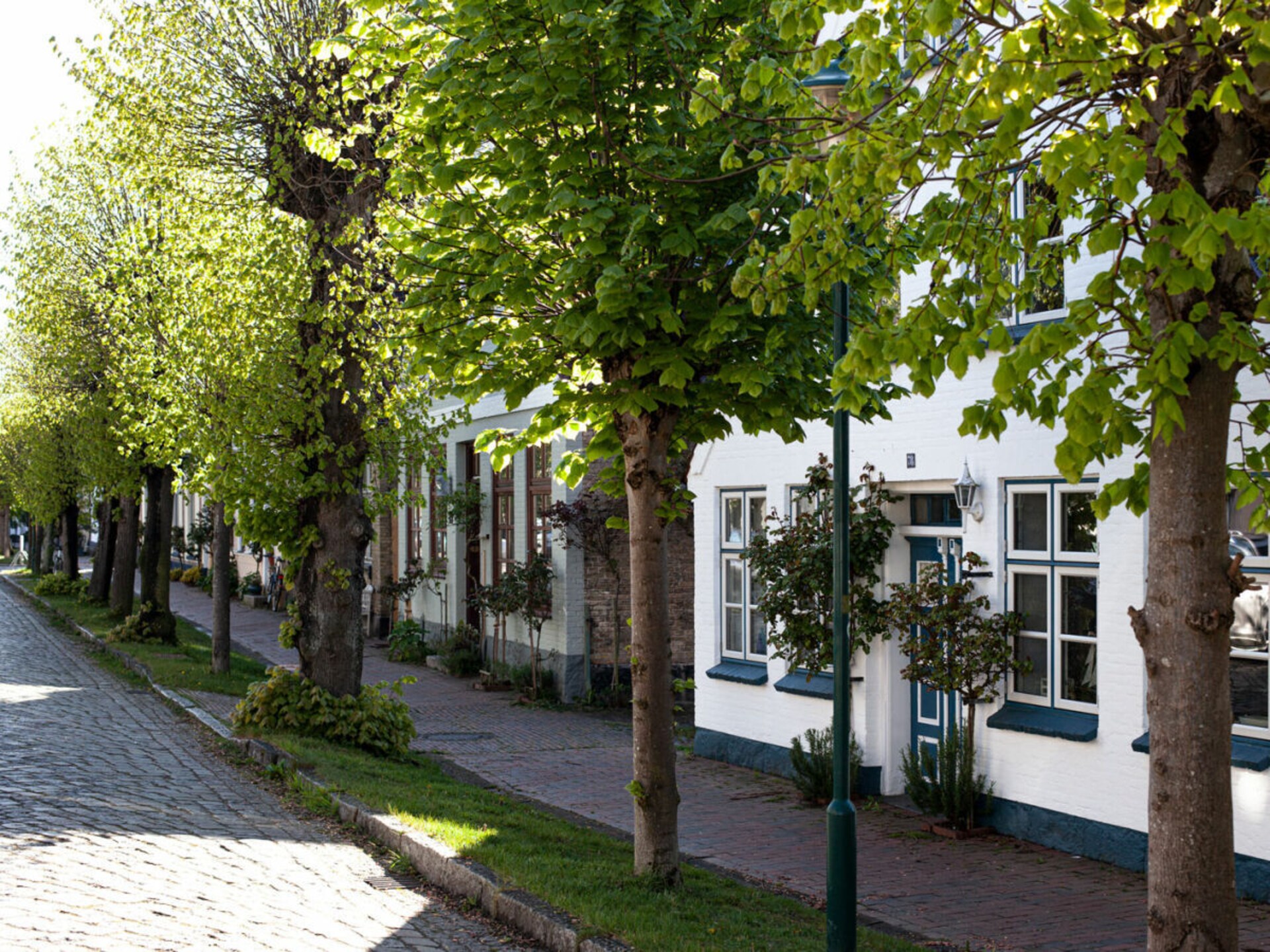 Romantisch appartement in monumentaal herenhuis, 100m van de Schlei in Arnis - foto 12