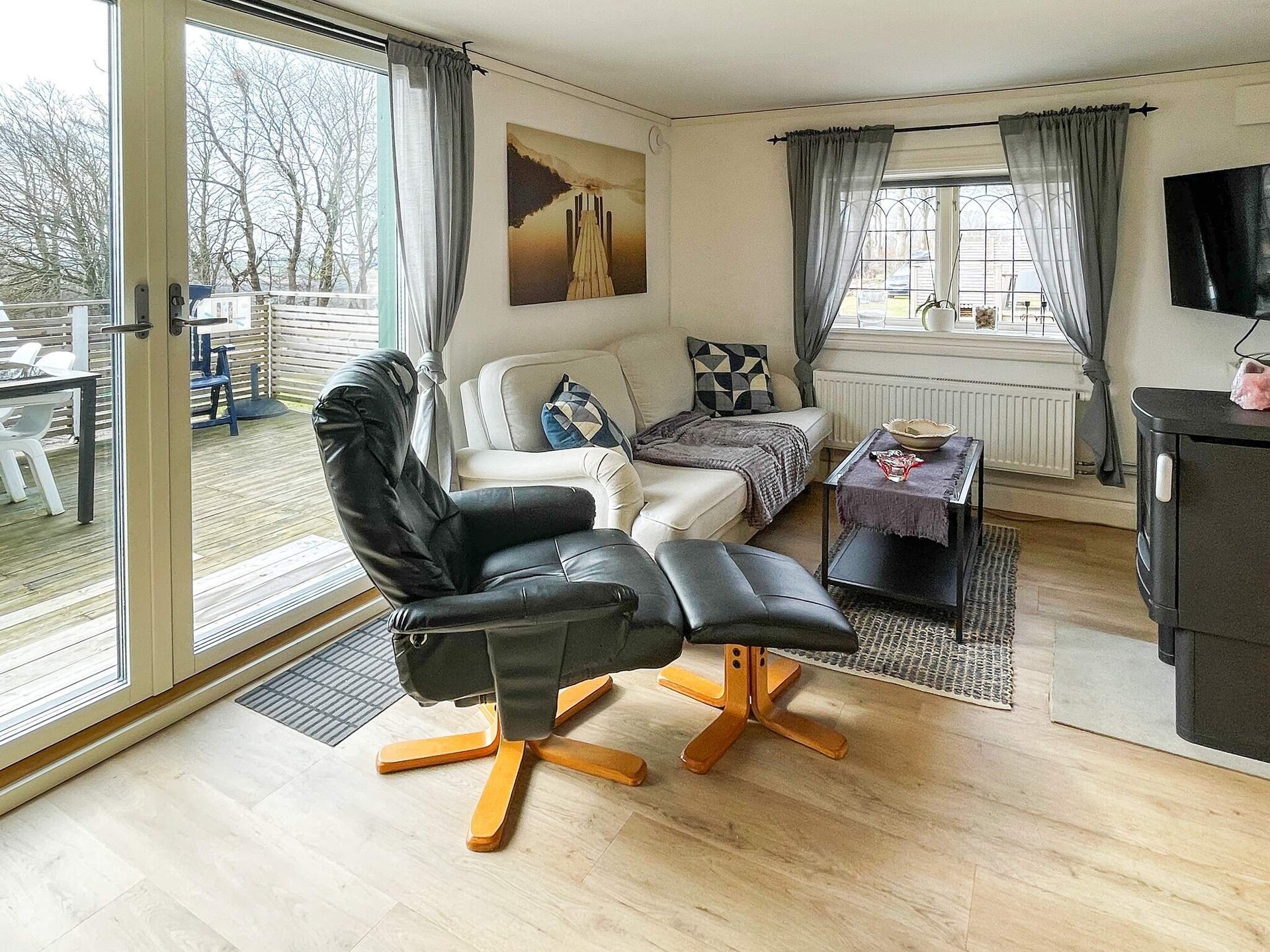 Knus houten vakantiehuis op golfbaan Bjäre met weids uitzicht - foto 10
