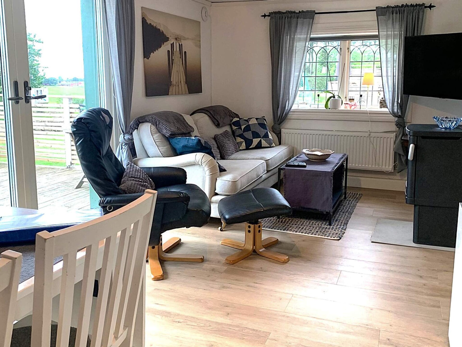 Knus houten vakantiehuis op golfbaan Bjäre met weids uitzicht - foto 18