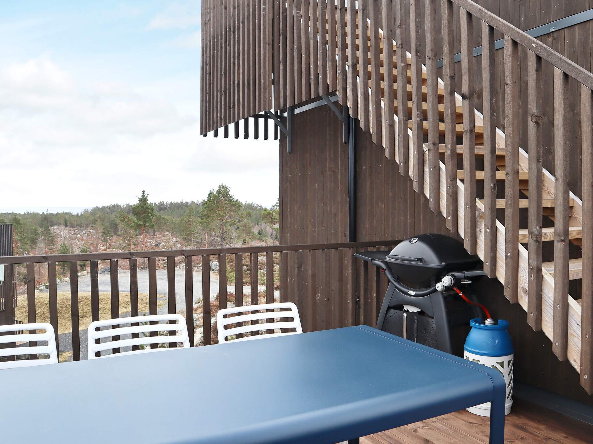 Modern vakantiehuis met panoramisch dakterras bij Søndeled - foto 3