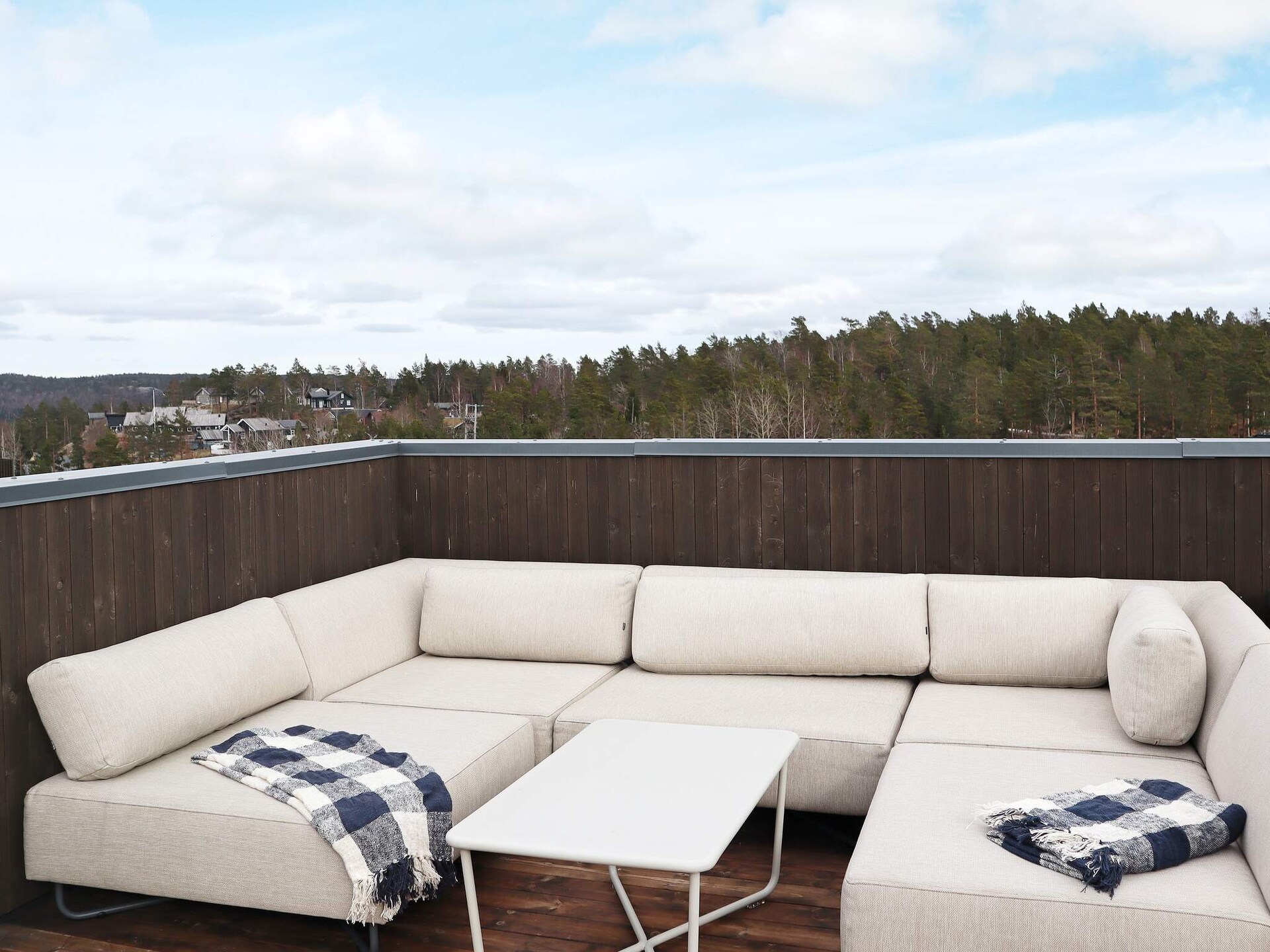 Modern vakantiehuis met panoramisch dakterras bij Søndeled - foto 5
