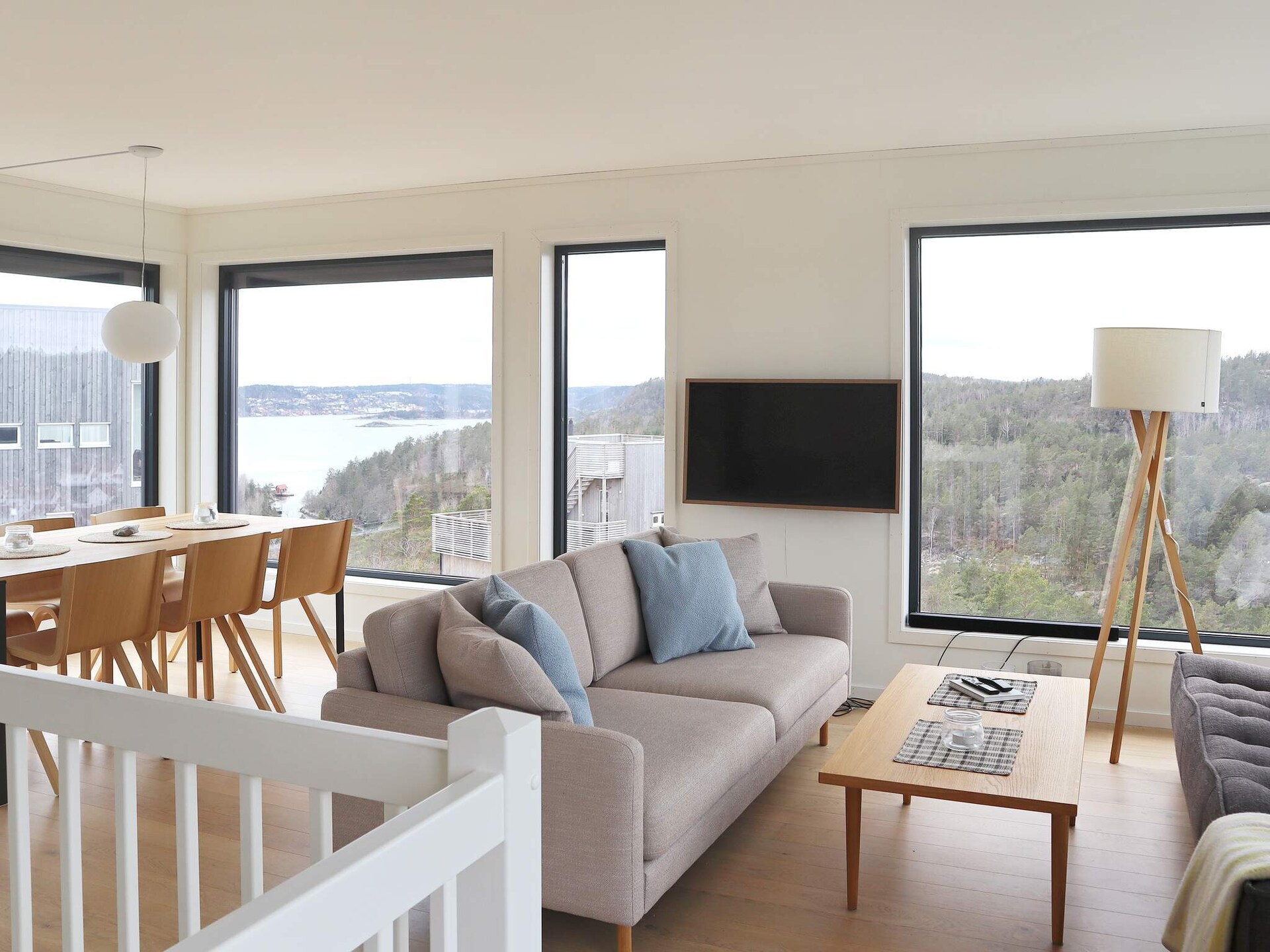 Modern vakantiehuis met panoramisch dakterras bij Søndeled - foto 19