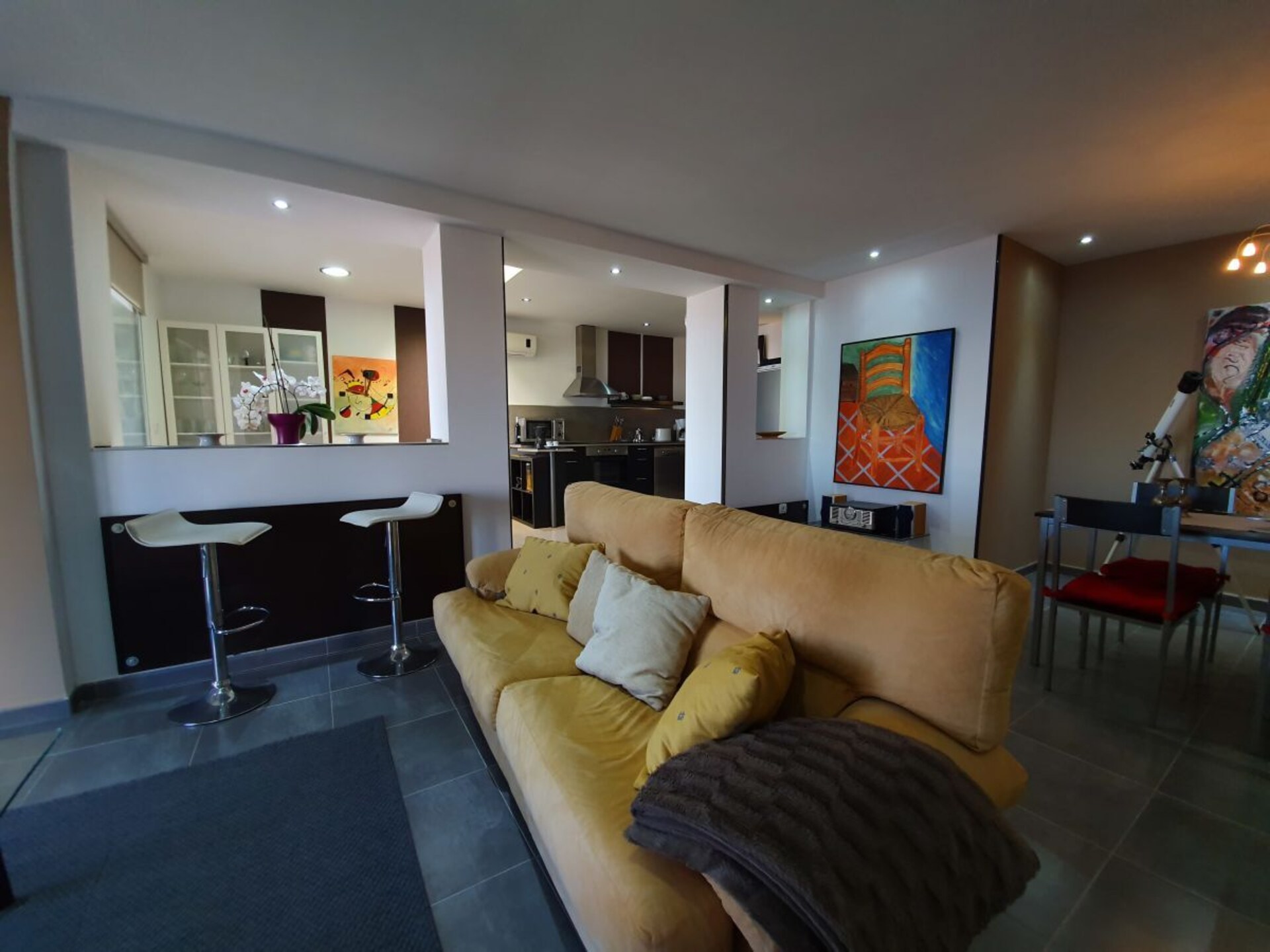 Ruim vakantiehuis met panoramisch zeezicht in Rincón de la Victoria - foto 13