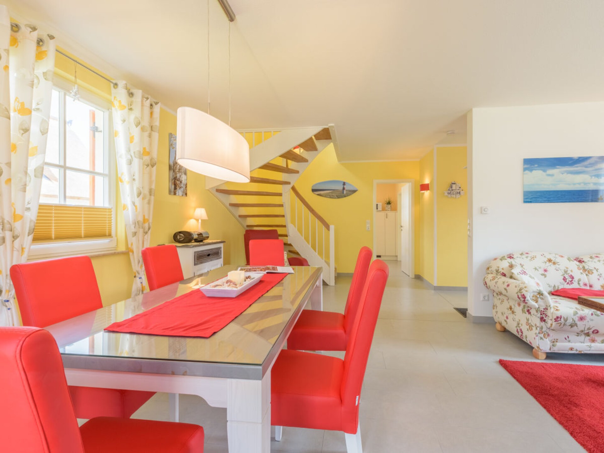 Adlerhorst in Glowe: Ruim vakantiehuis op 350 meter van het strand - foto 5