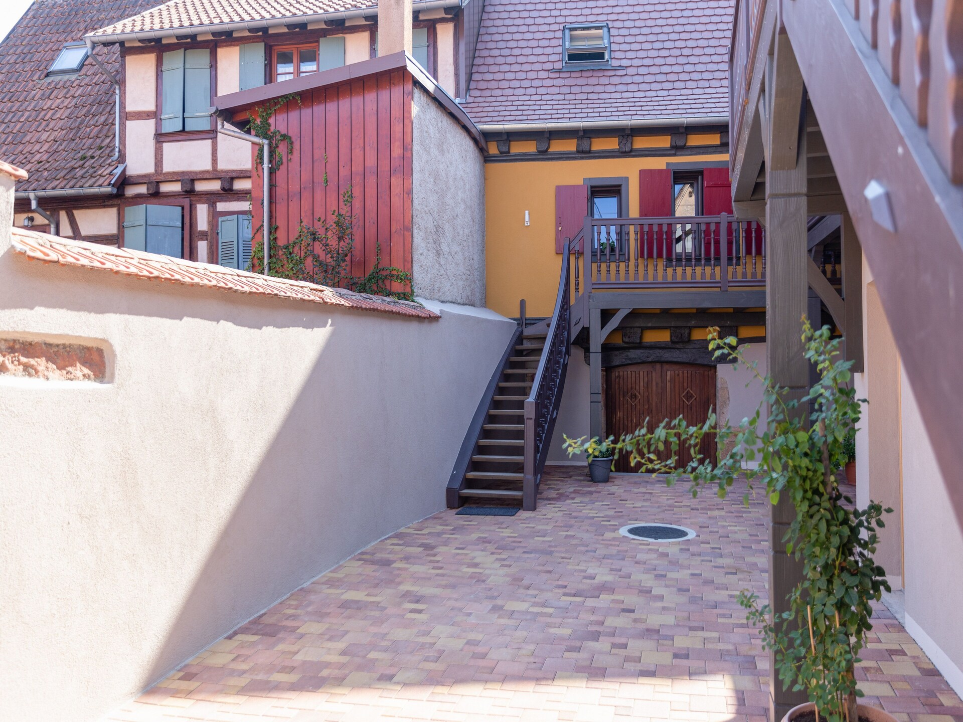 Romantisch gerenoveerd appartement in Dambach-la-Ville met balkon - foto 23
