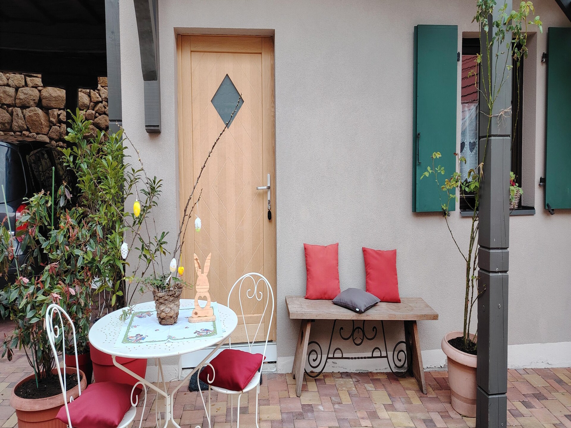 Romantisch gerenoveerd appartement in Dambach-la-Ville met balkon - foto 18