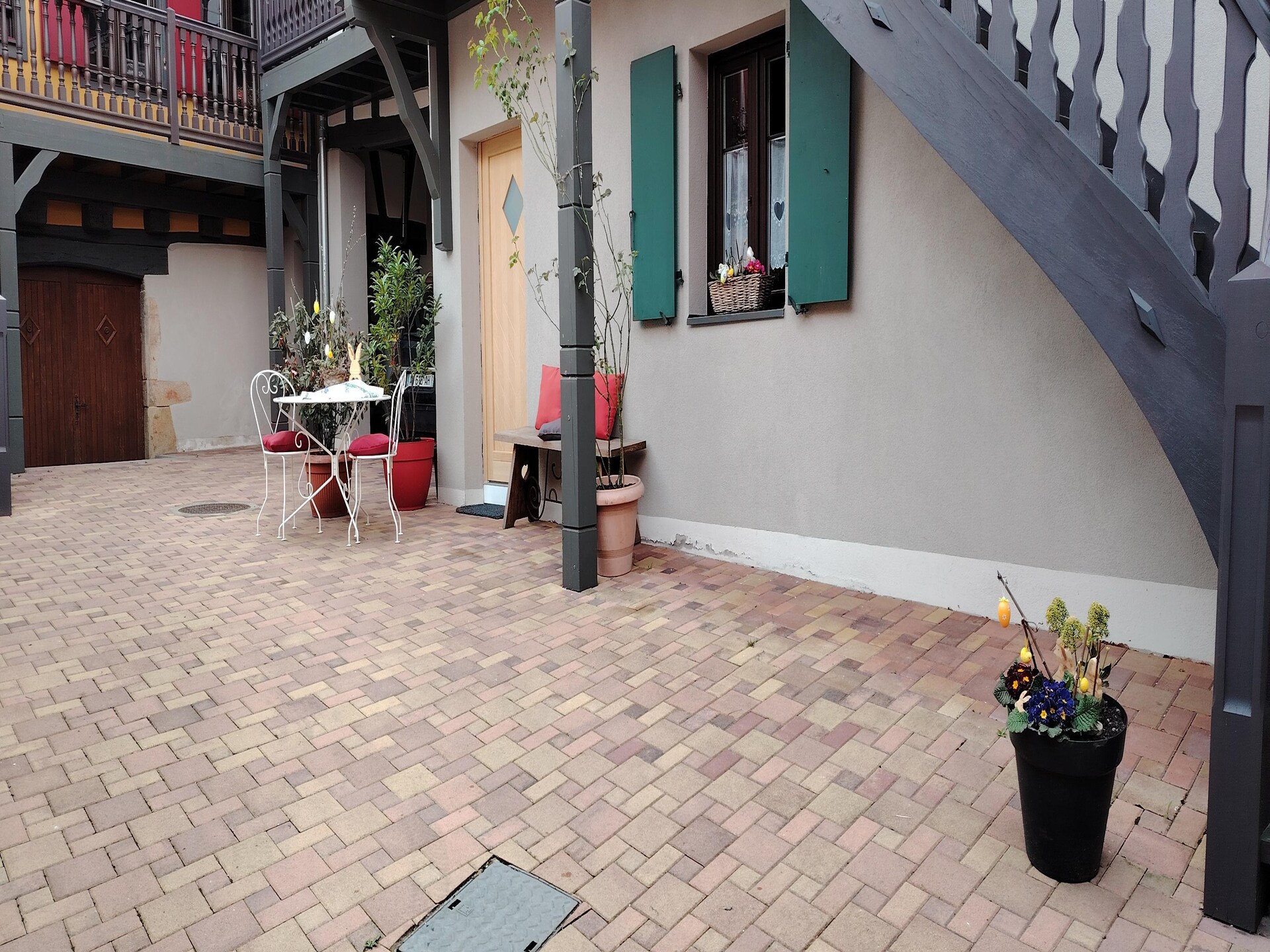 Romantisch gerenoveerd appartement in Dambach-la-Ville met balkon - foto 19