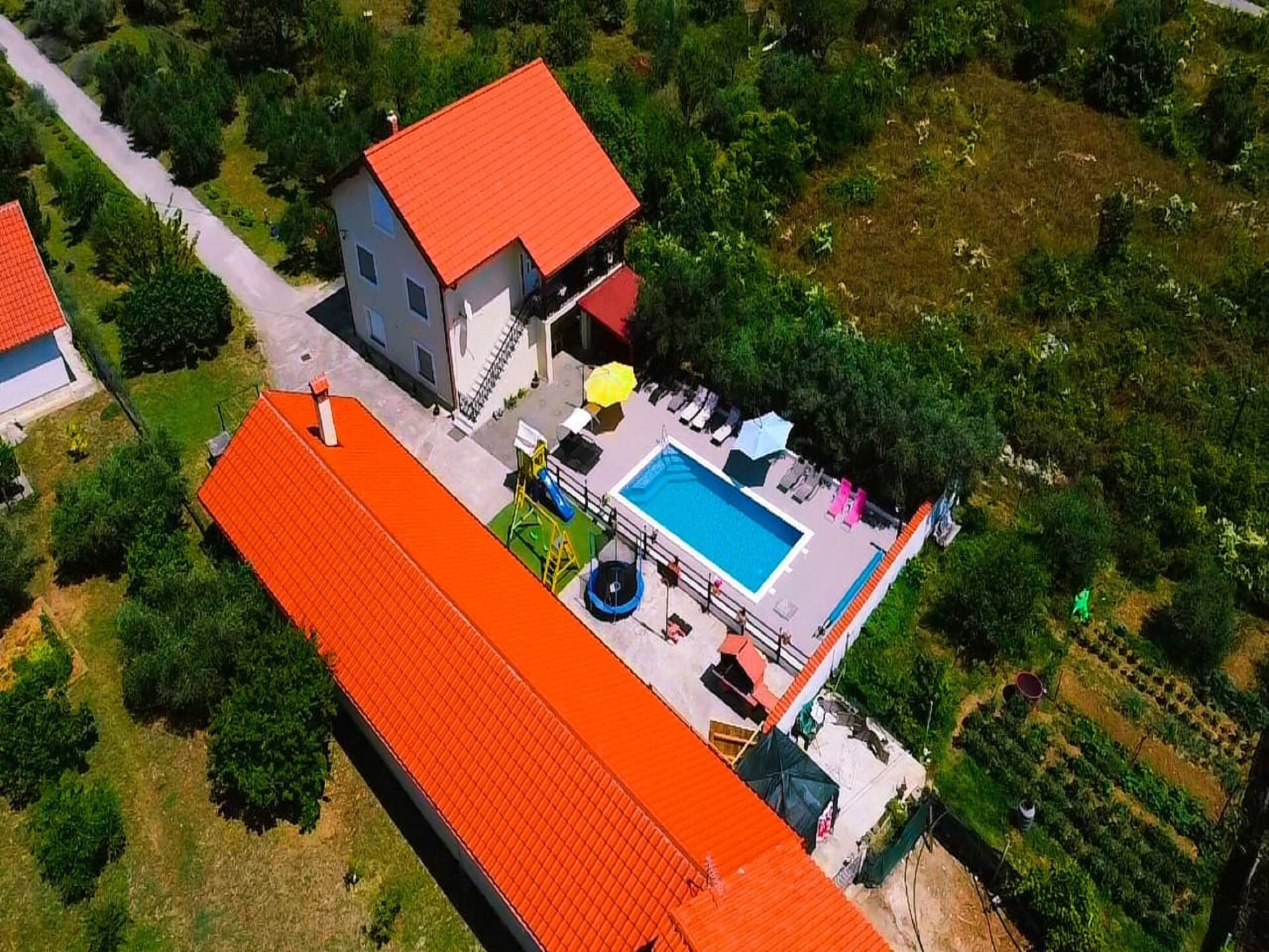 Ruime Vijf-Slaapkamer Villa met Verwarmd Zwembad bij Zadar - foto 45