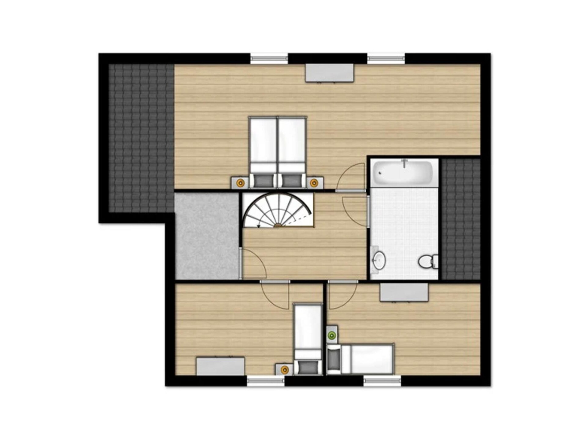 Vrijstaande wellnessbungalow voor 6 personen bij Grevelingenmeer - foto 12