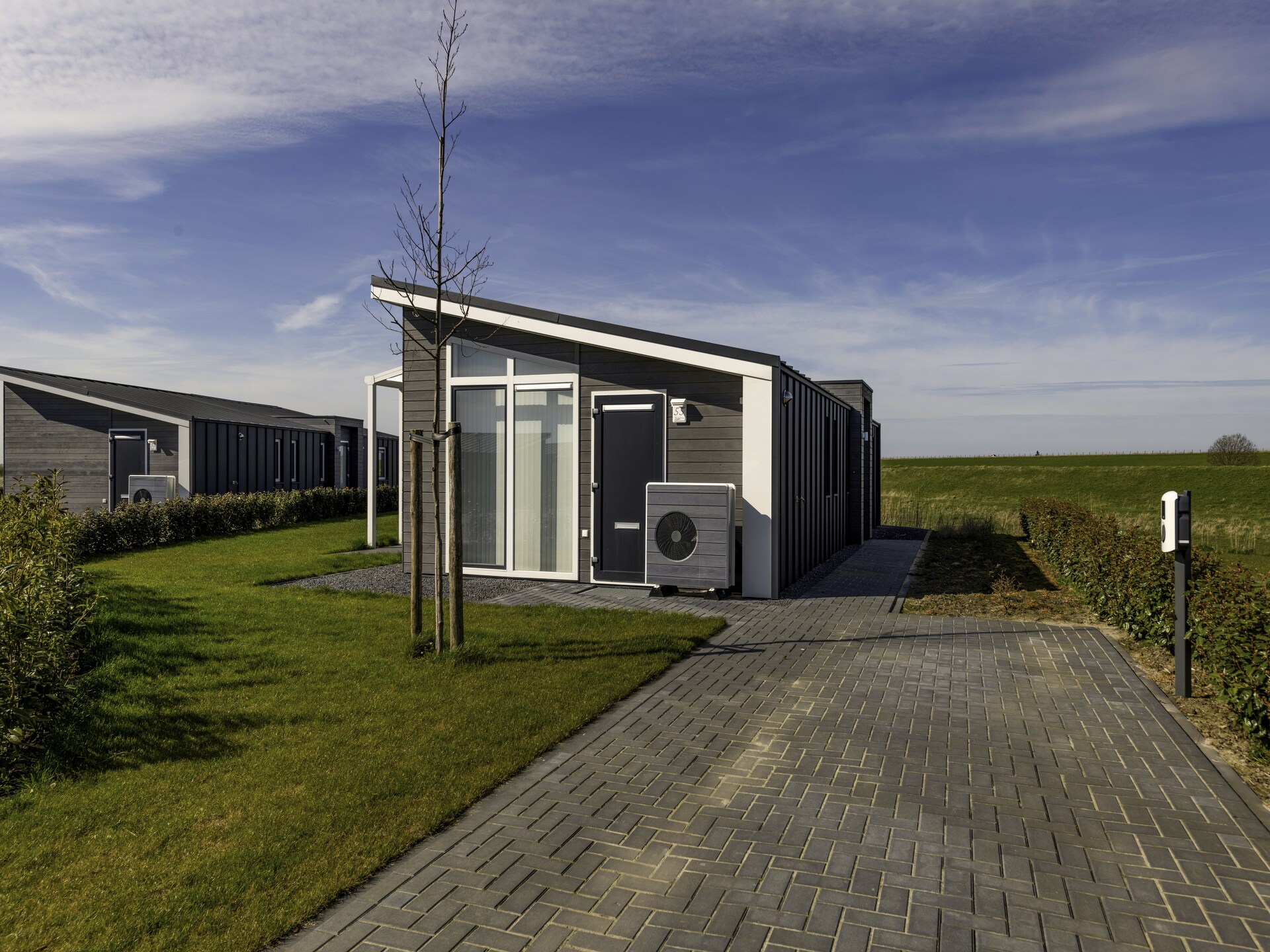 Water Resort Oosterschelde 55: Modern vakantiehuis aan de dijk in Zeeland - foto 11