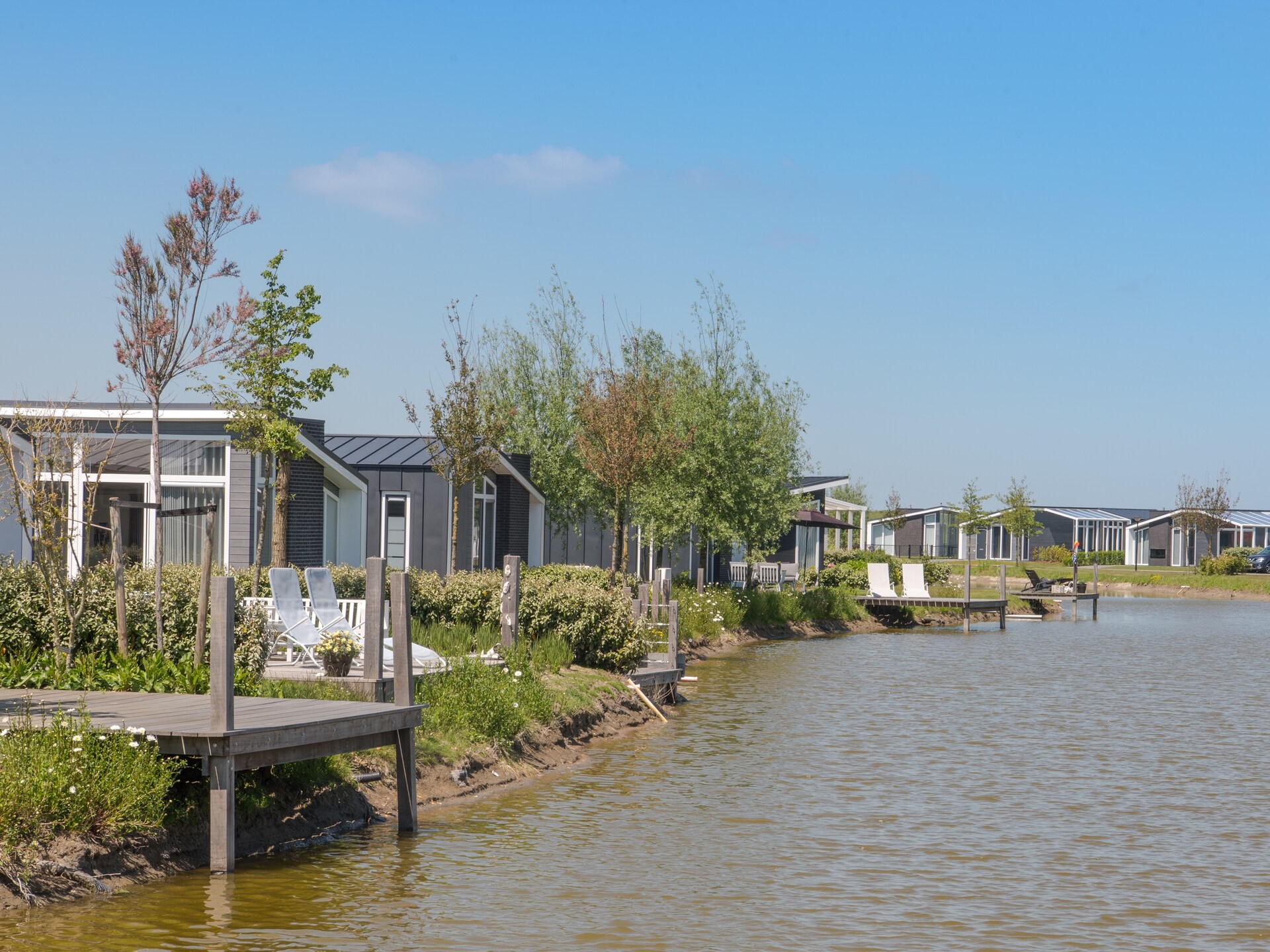 Modern vakantiehuis aan de vijver in Wemeldinge, Zeeland - foto 15