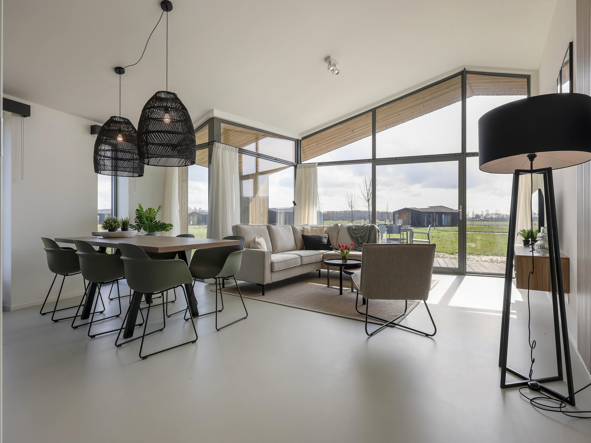 Vrijstaand vakantiehuis op rustig park met panoramisch uitzicht over natuurgebied - foto 8