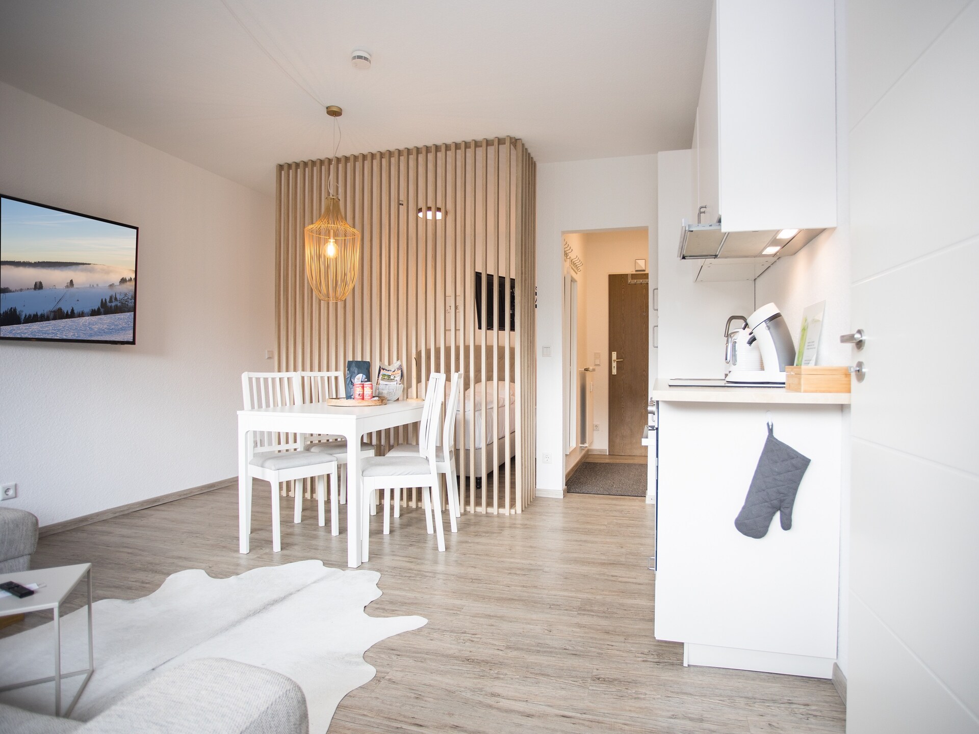Scandinavisch appartement met uitzicht op het groen in Winterberg - foto 9
