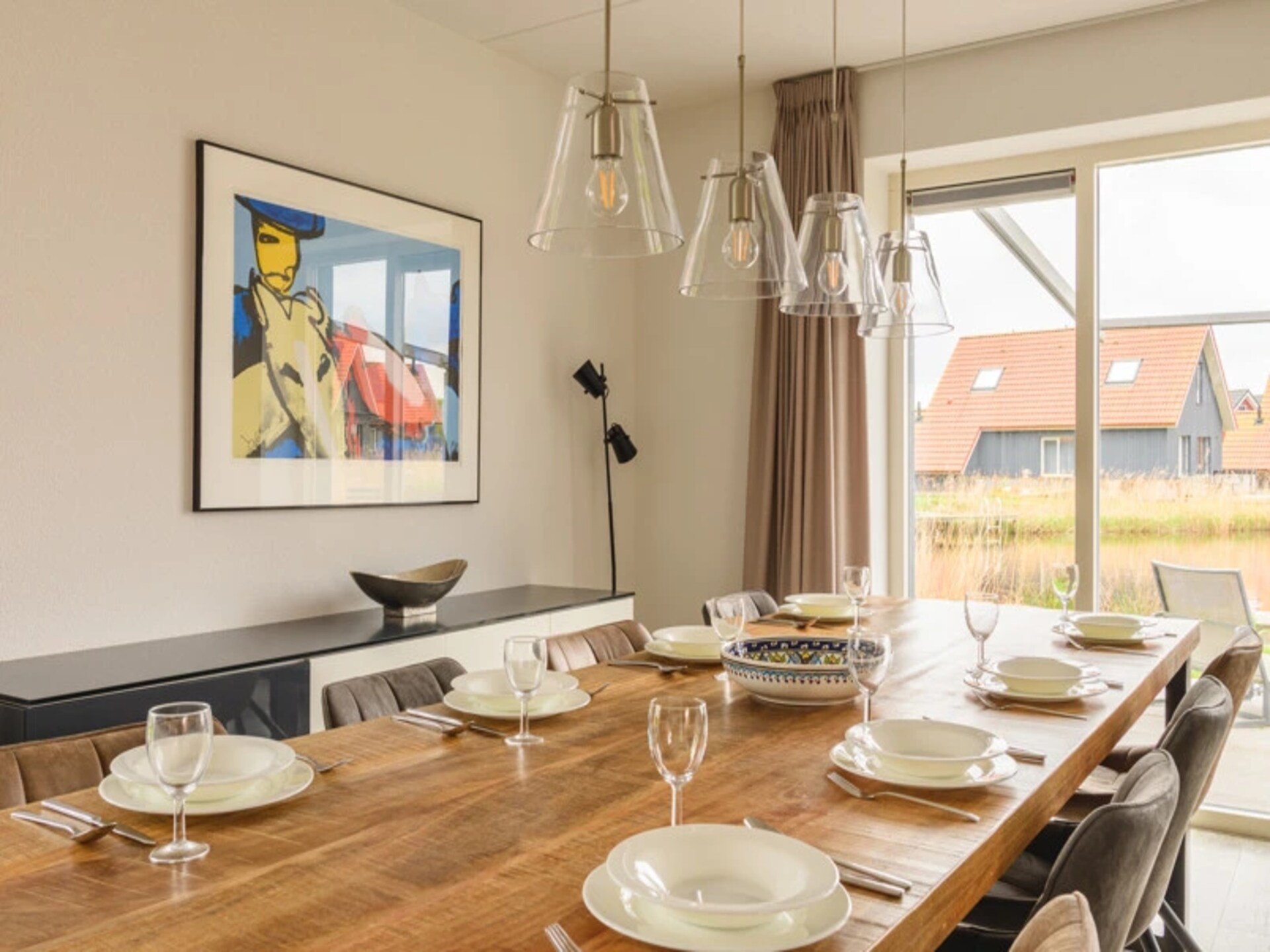 Modern vakantiehuis aan rustig recreatiemeer in Langelille - foto 7