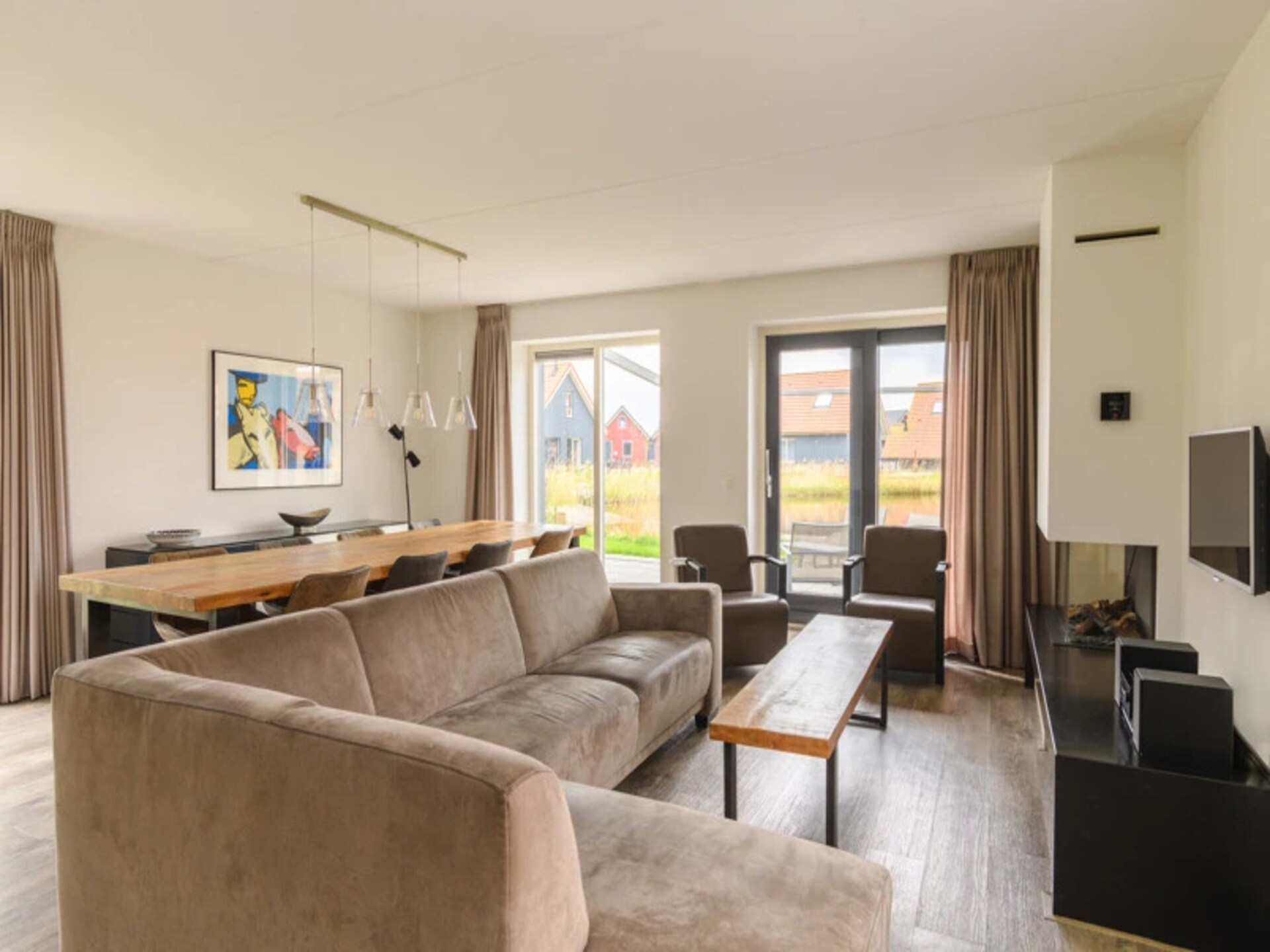 Modern vakantiehuis aan rustig recreatiemeer in Langelille - foto 6