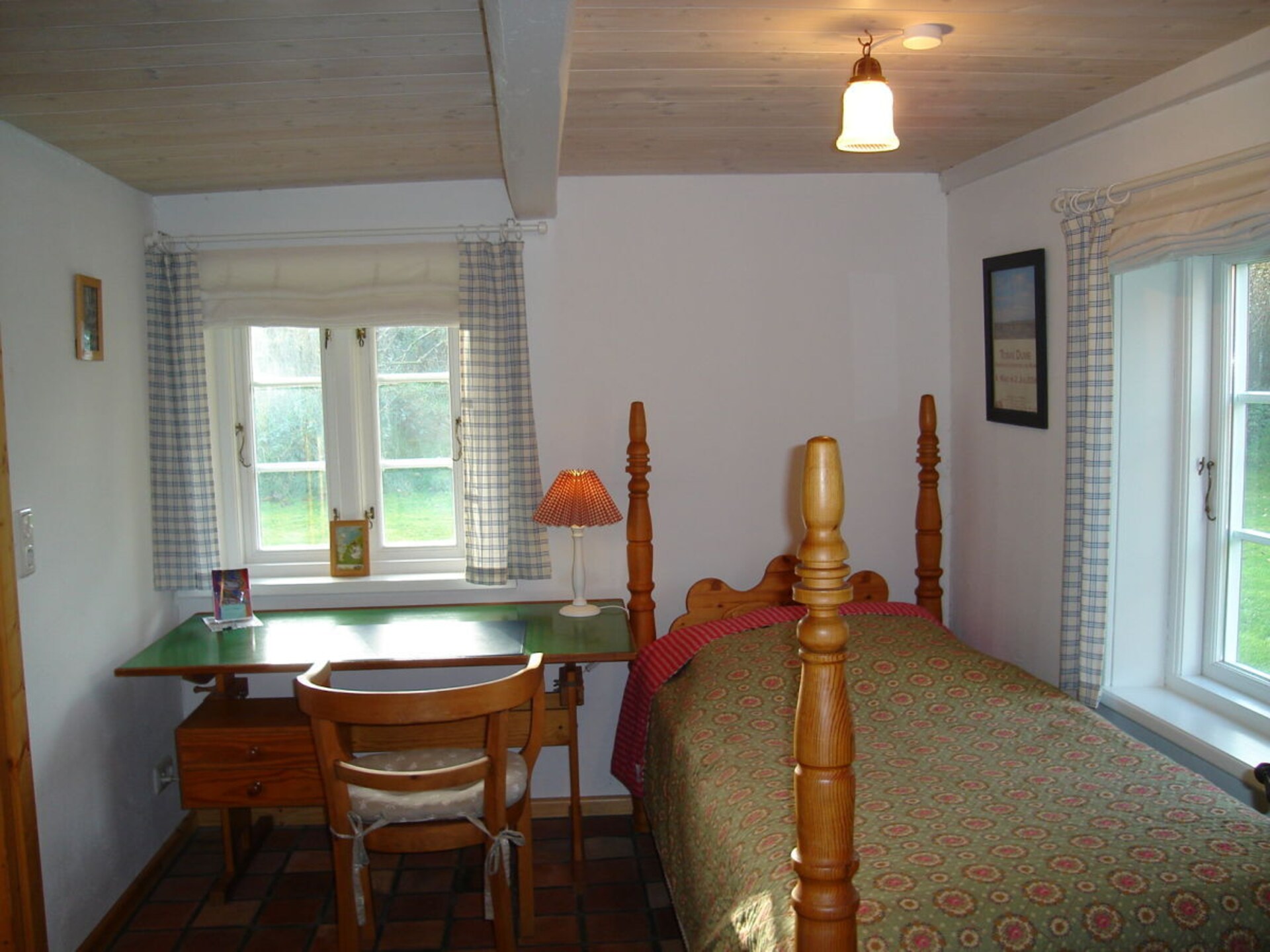 Historisch rieten dakhuis aan de oude dijk in St. Peter-Ording - foto 11
