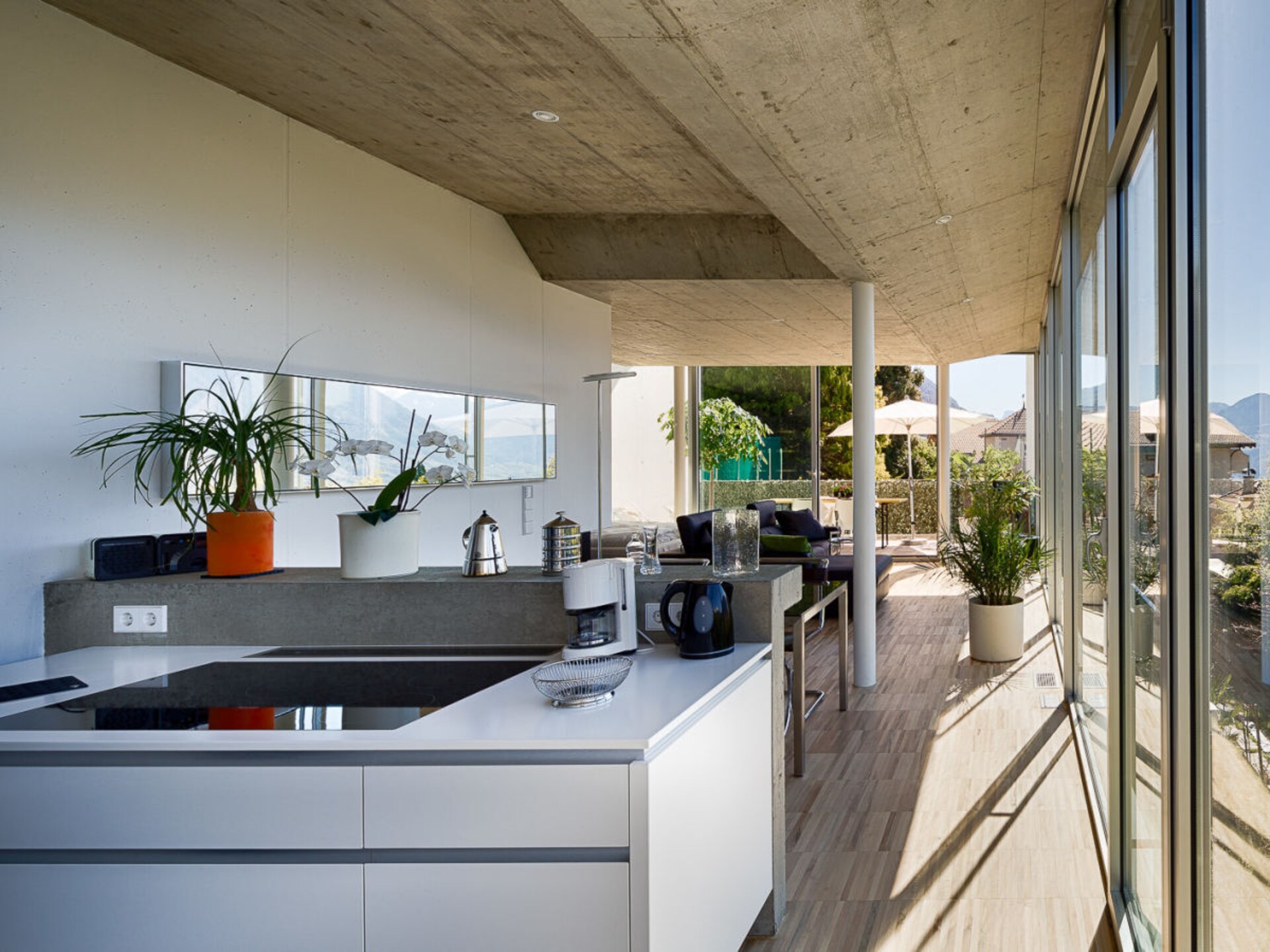 Licht modern vakantiehuis voor 4 in Schenna, 3km van skilift - foto 9