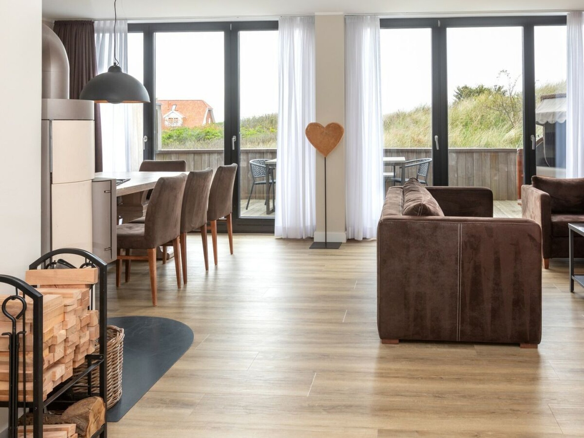 Exclusief vakantiehuis voor 9 personen aan de strandopgang van Juist met zeezicht - foto 8