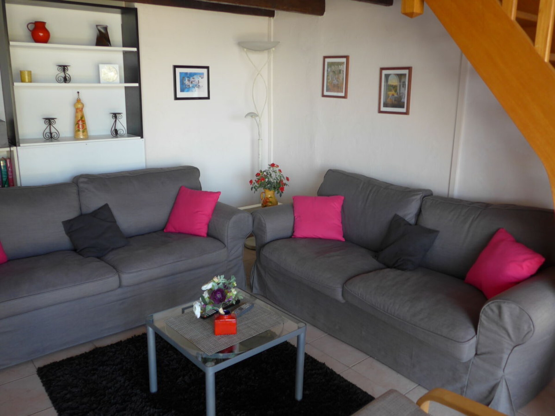 Zonovergoten appartement met dakterras en panoramisch uitzicht over de baai van Cavalaire - foto 6