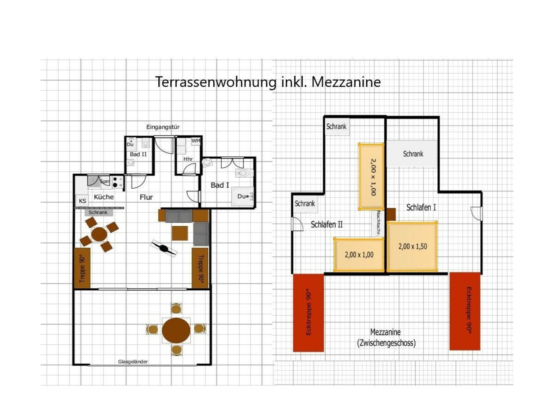 Zonovergoten appartement met dakterras en panoramisch uitzicht over de baai van Cavalaire - foto 14