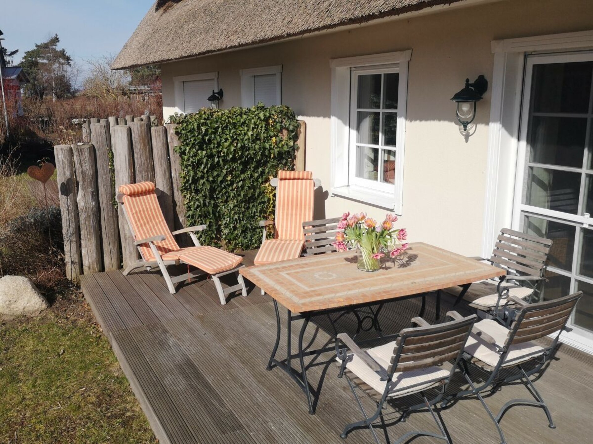 Landelijk vakantiehuis met rieten dak in Born a. Darß, 6 personen - foto 15