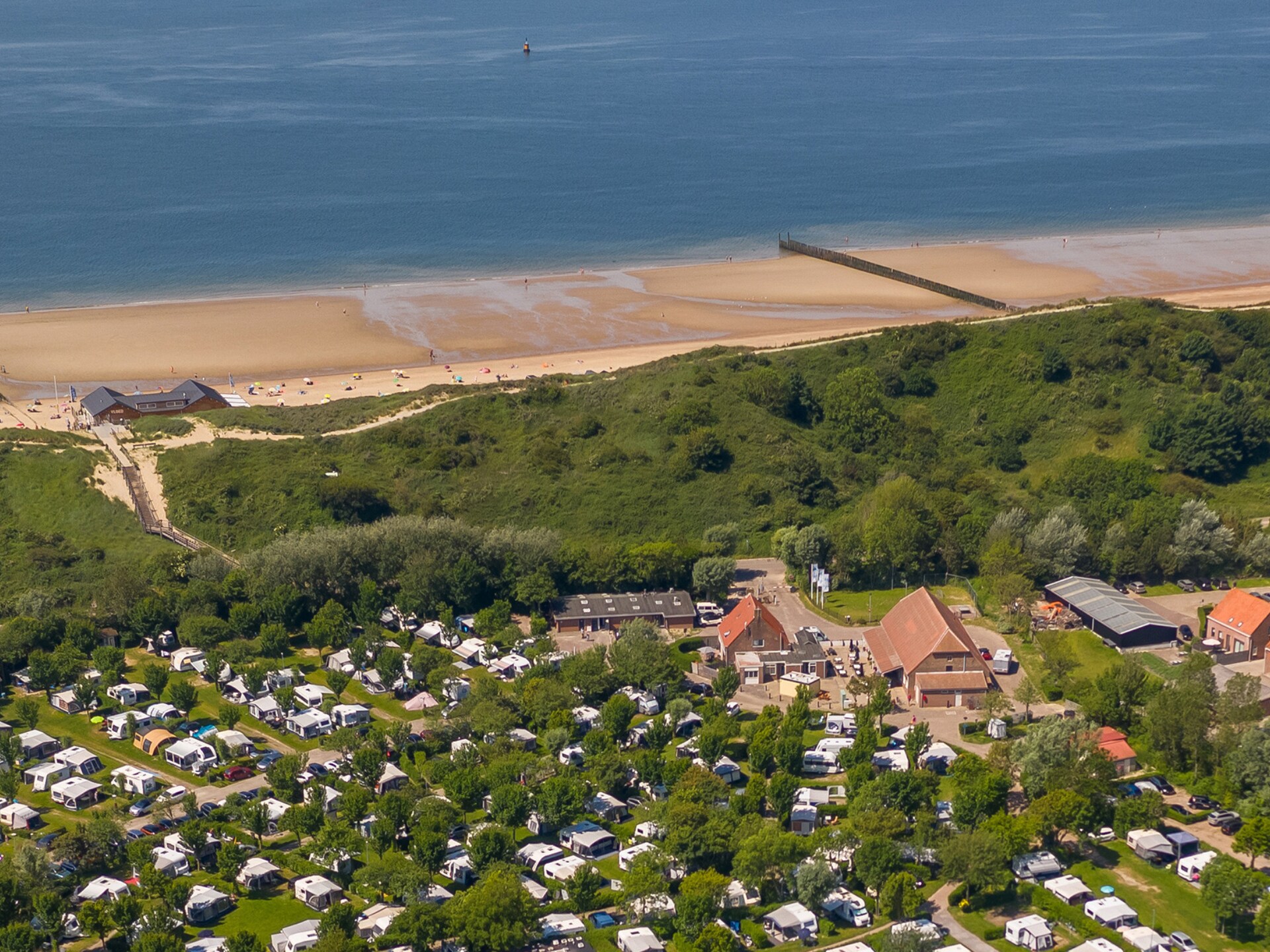Vrijstaand strandhuis Dishoek met directe zee- en strandtoegang - foto 30