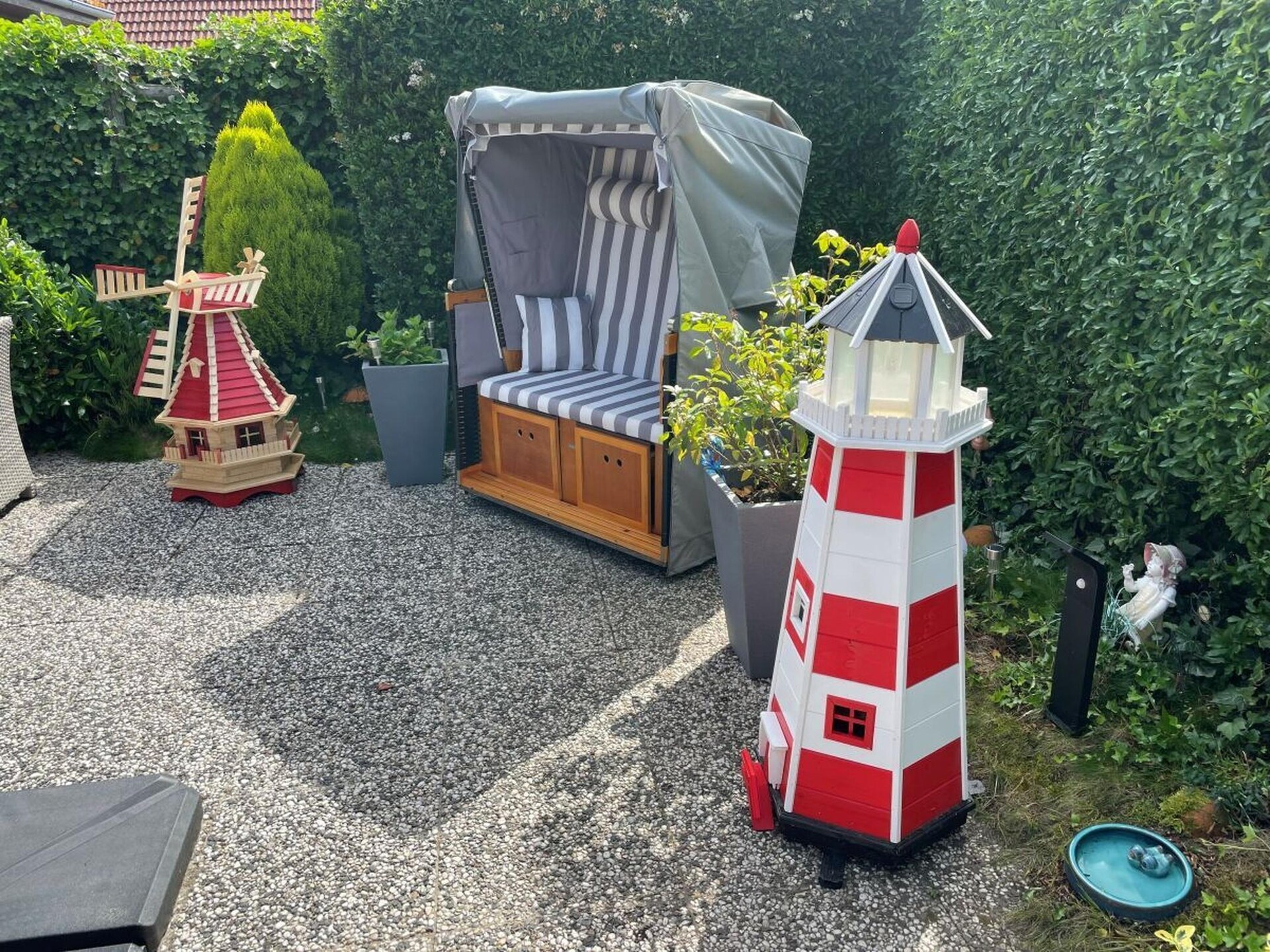 Liefdevolle bungalow op één niveau nabij strand Neßmersiel - foto 35