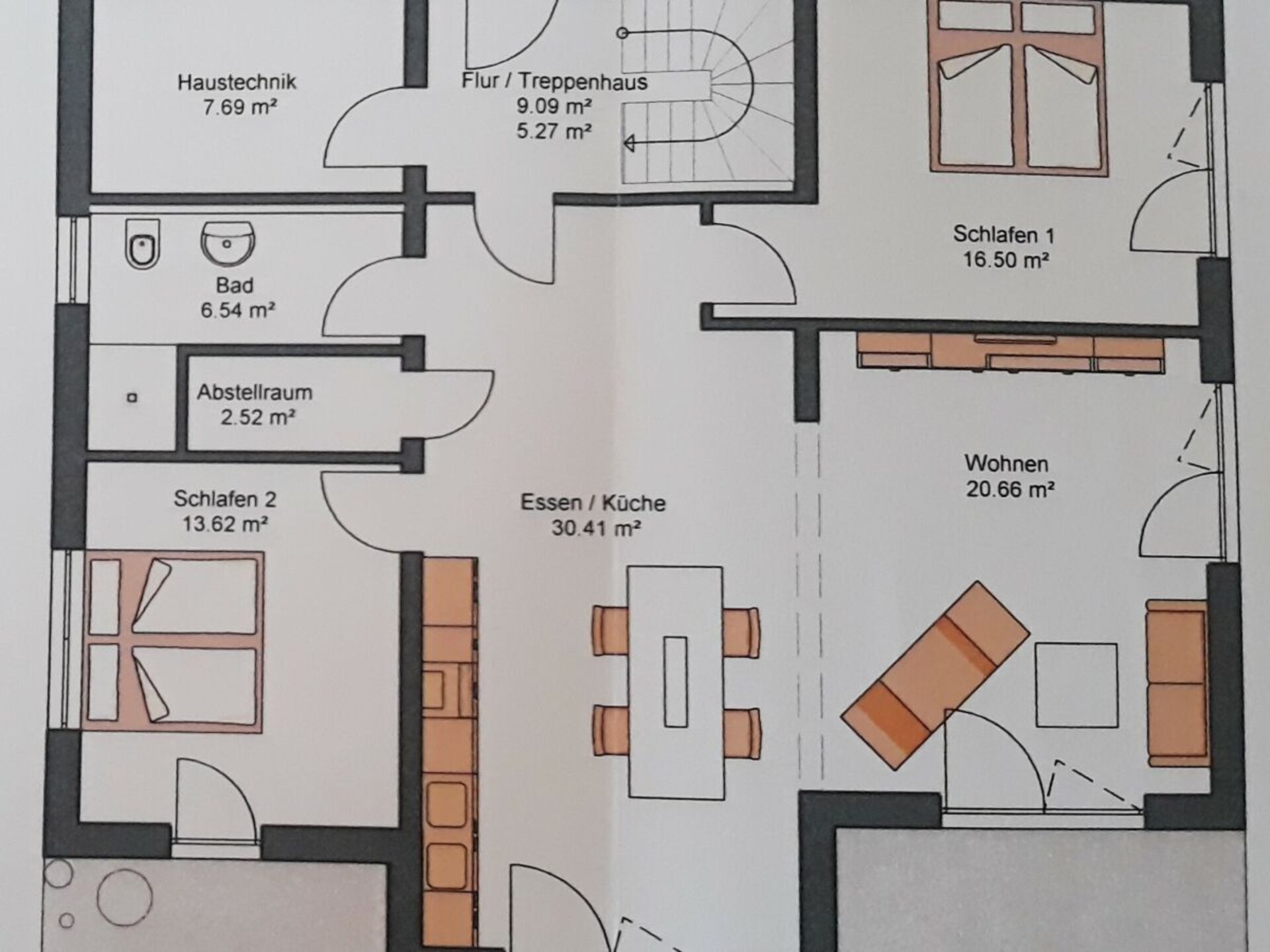 Licht modern vakantiehuis voor 4 personen in Lug op 500m van het centrum - foto 26