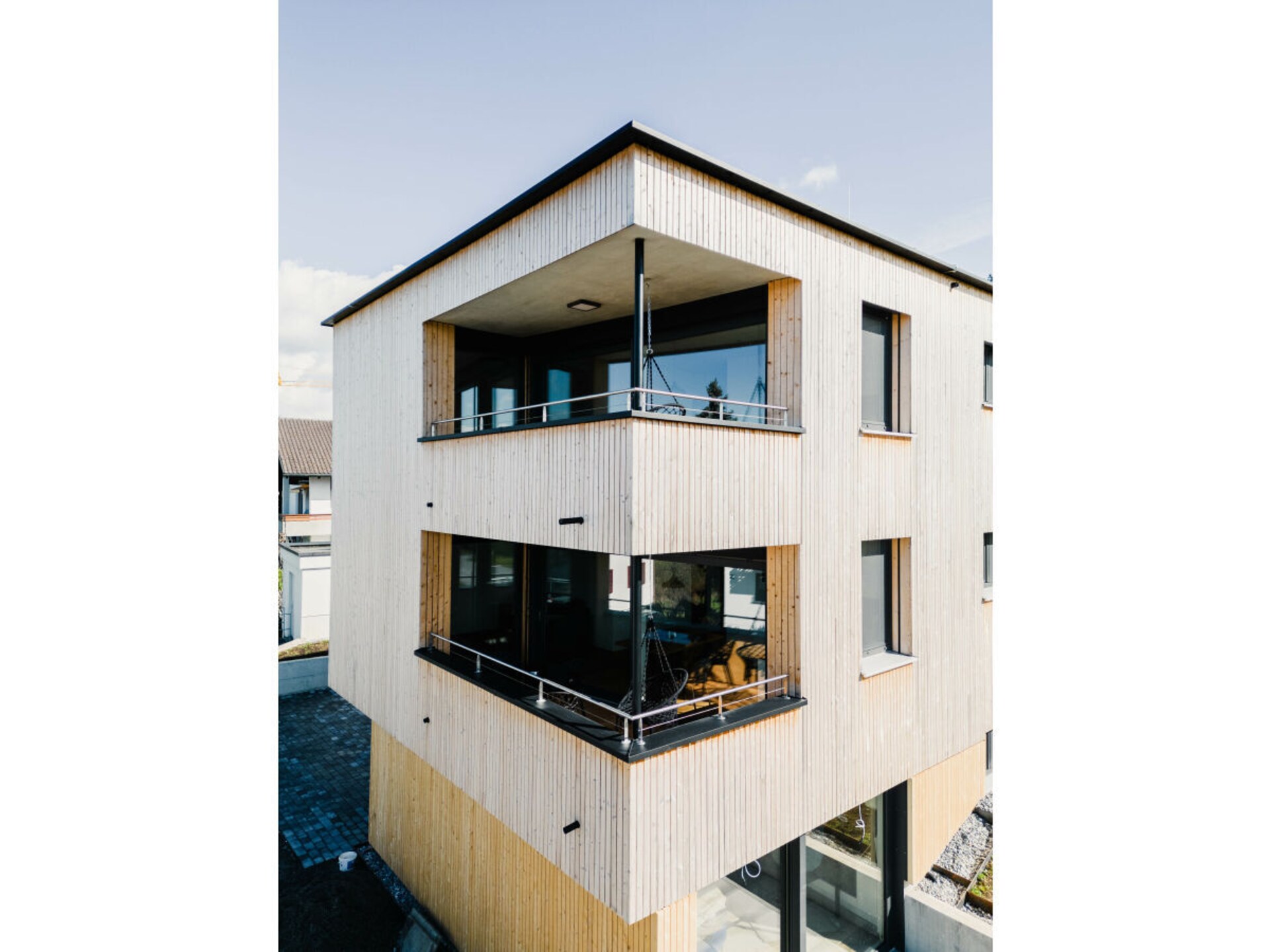 Rustiek appartement nabij de Bodensee met balkon en bergzicht in Hörbranz - foto 2